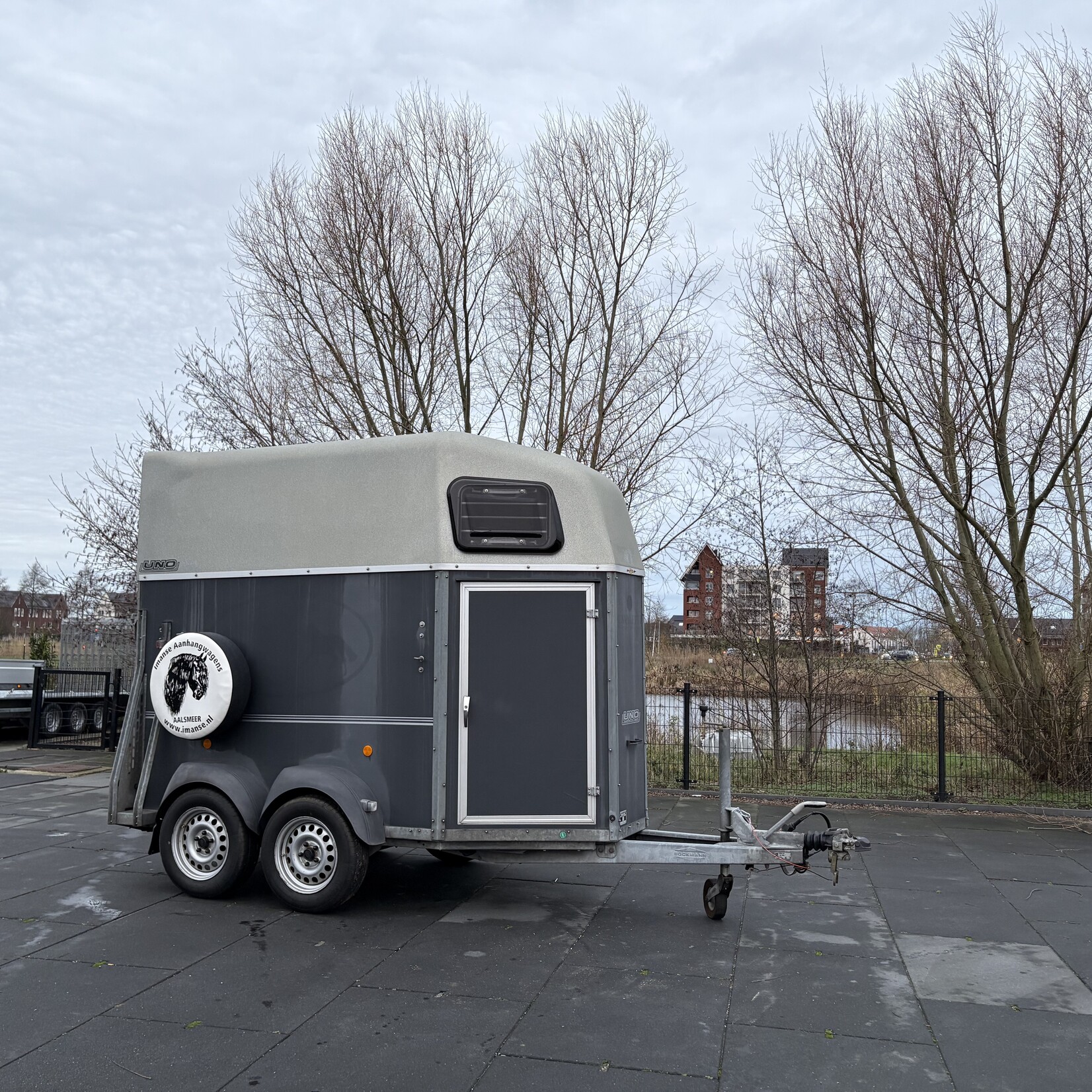 bockmann UNO in zeer goede staat 1,5 paards paardentrailer