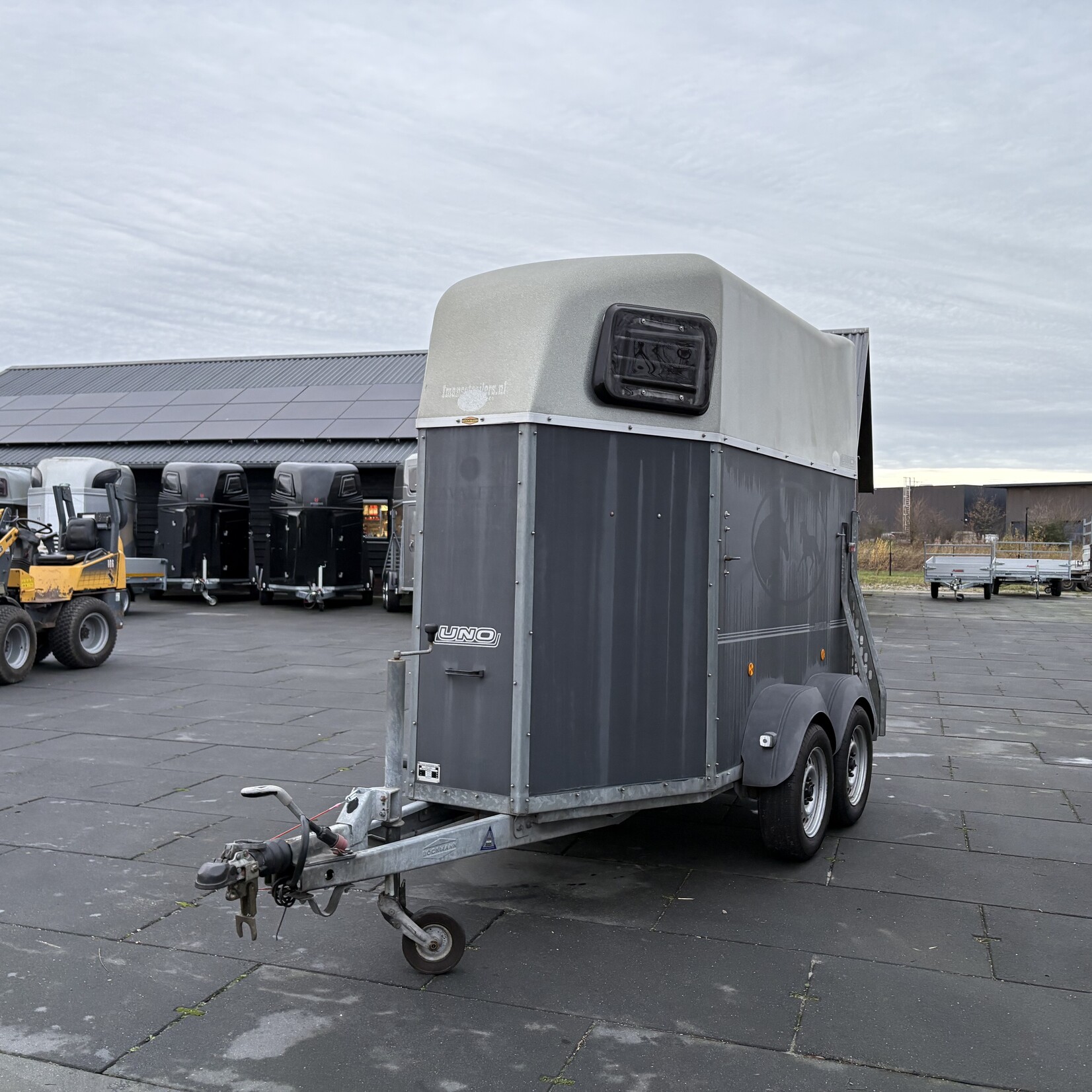 bockmann UNO in zeer goede staat 1,5 paards paardentrailer