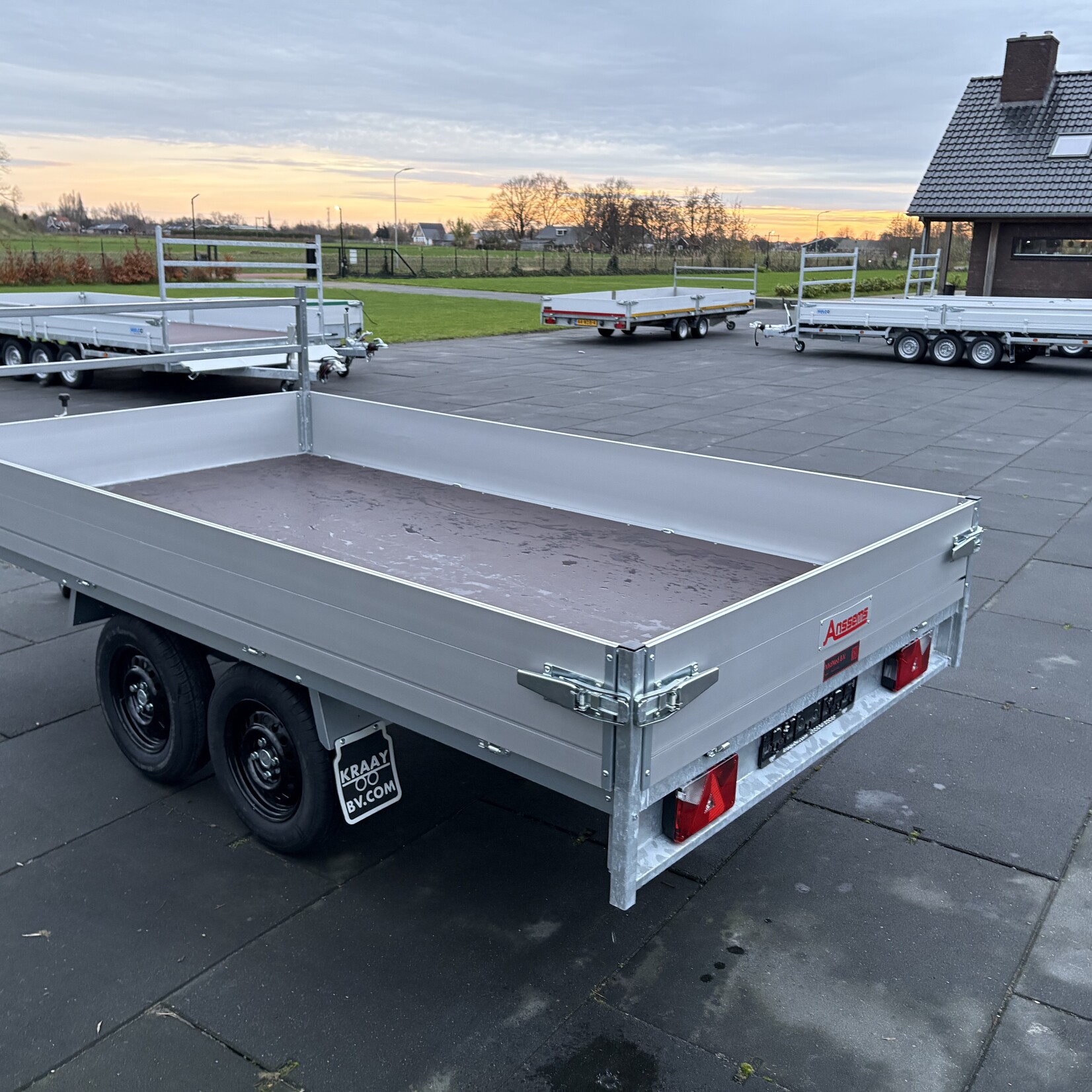 Anssems PLT-PRO Eindejaar`s aktie 330 x 180 cm geremd 2000 kg