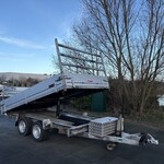 Anssems KSX 305 x 180 3000 kg met rijplaten nagzezien