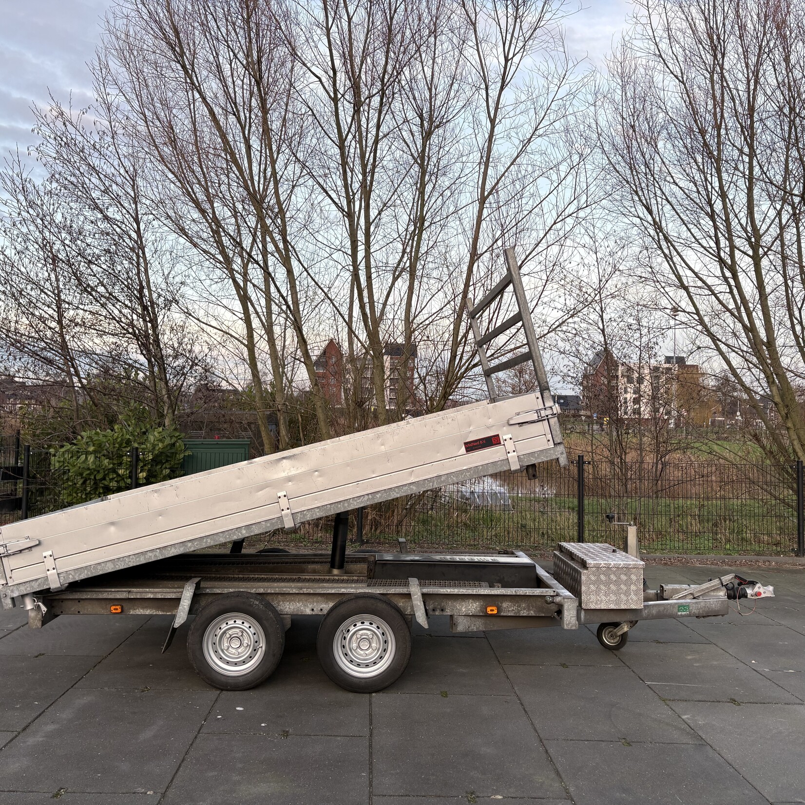 Anssems KSX met rijplaten 305 x 185 cm