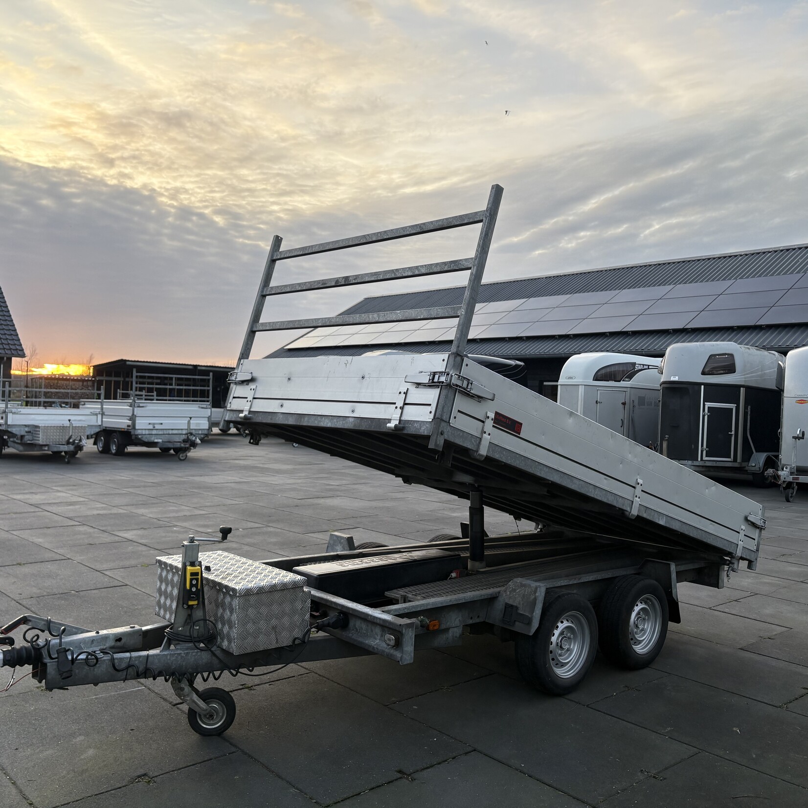 Anssems KSX met rijplaten 305 x 185 cm