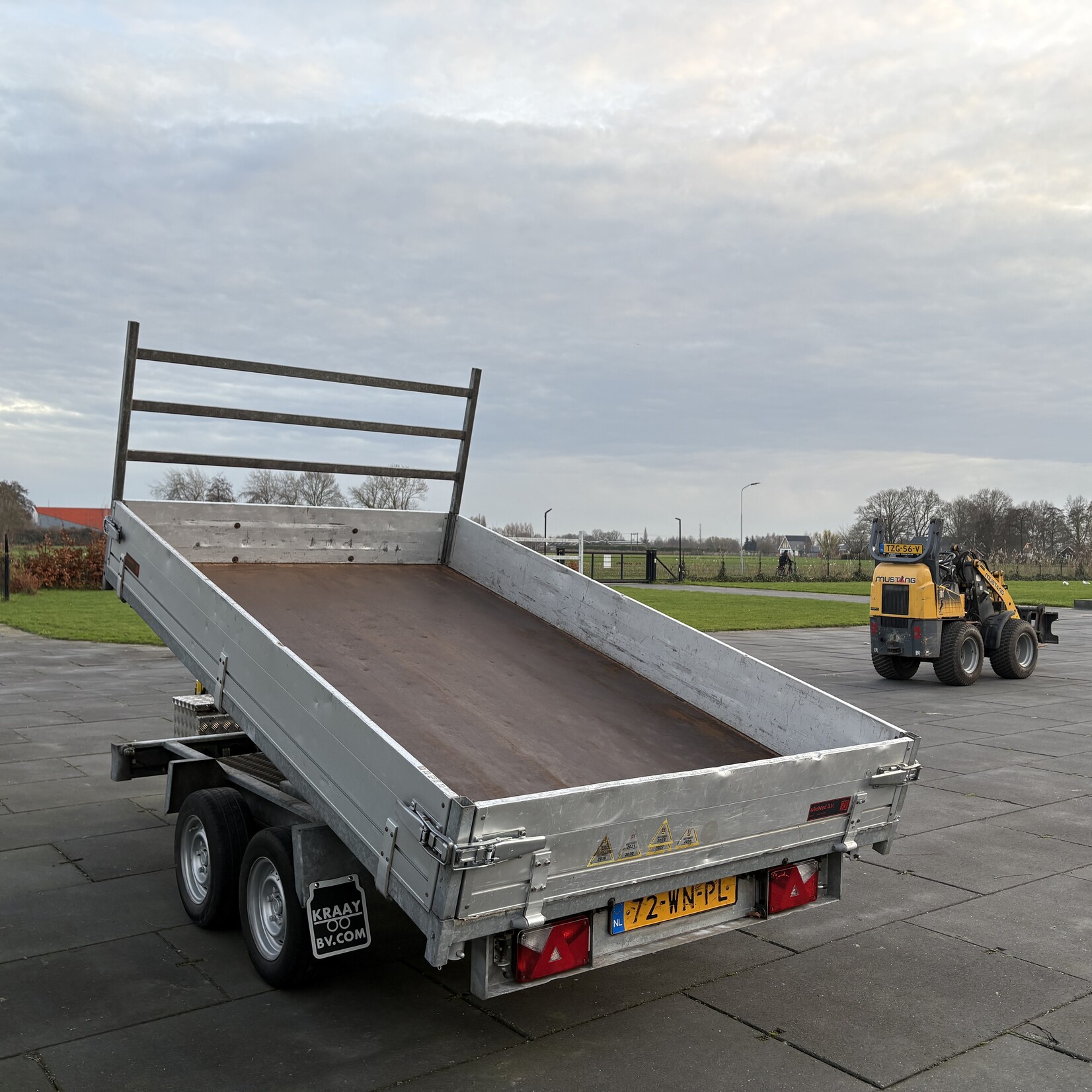 Anssems KSX met rijplaten 305 x 185 cm