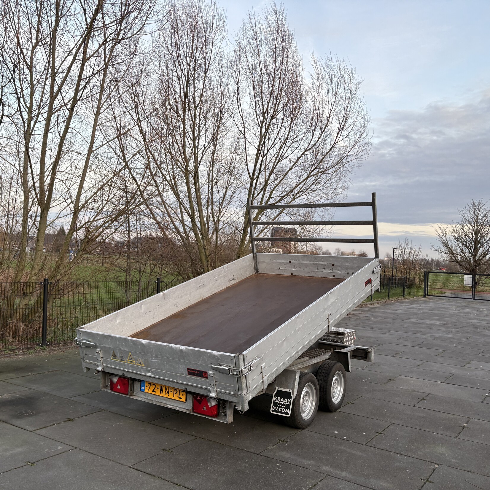 Anssems KSX met rijplaten 305 x 185 cm