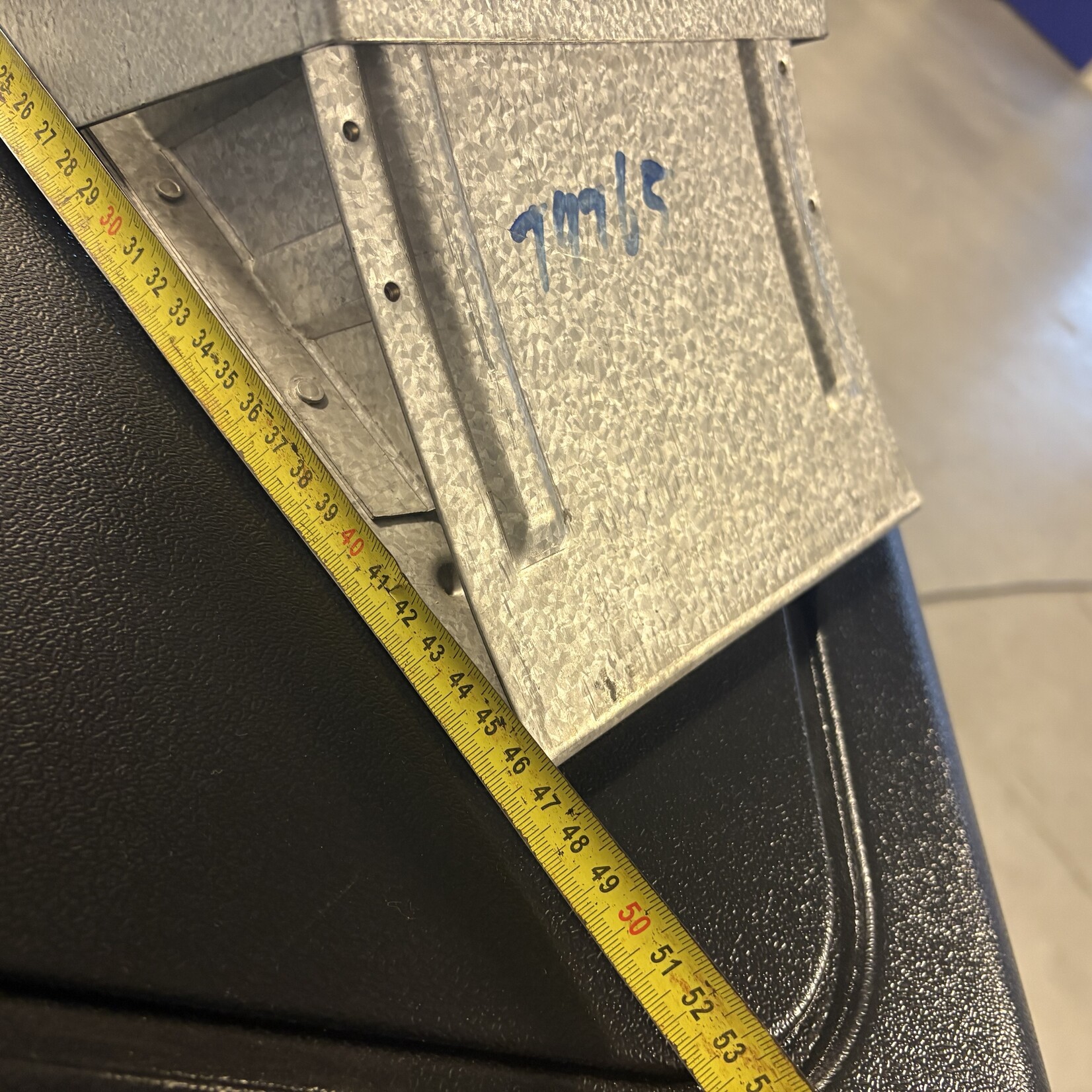 Wielkeg G 53 verzinkt  465x200x231mm (LxBxH)