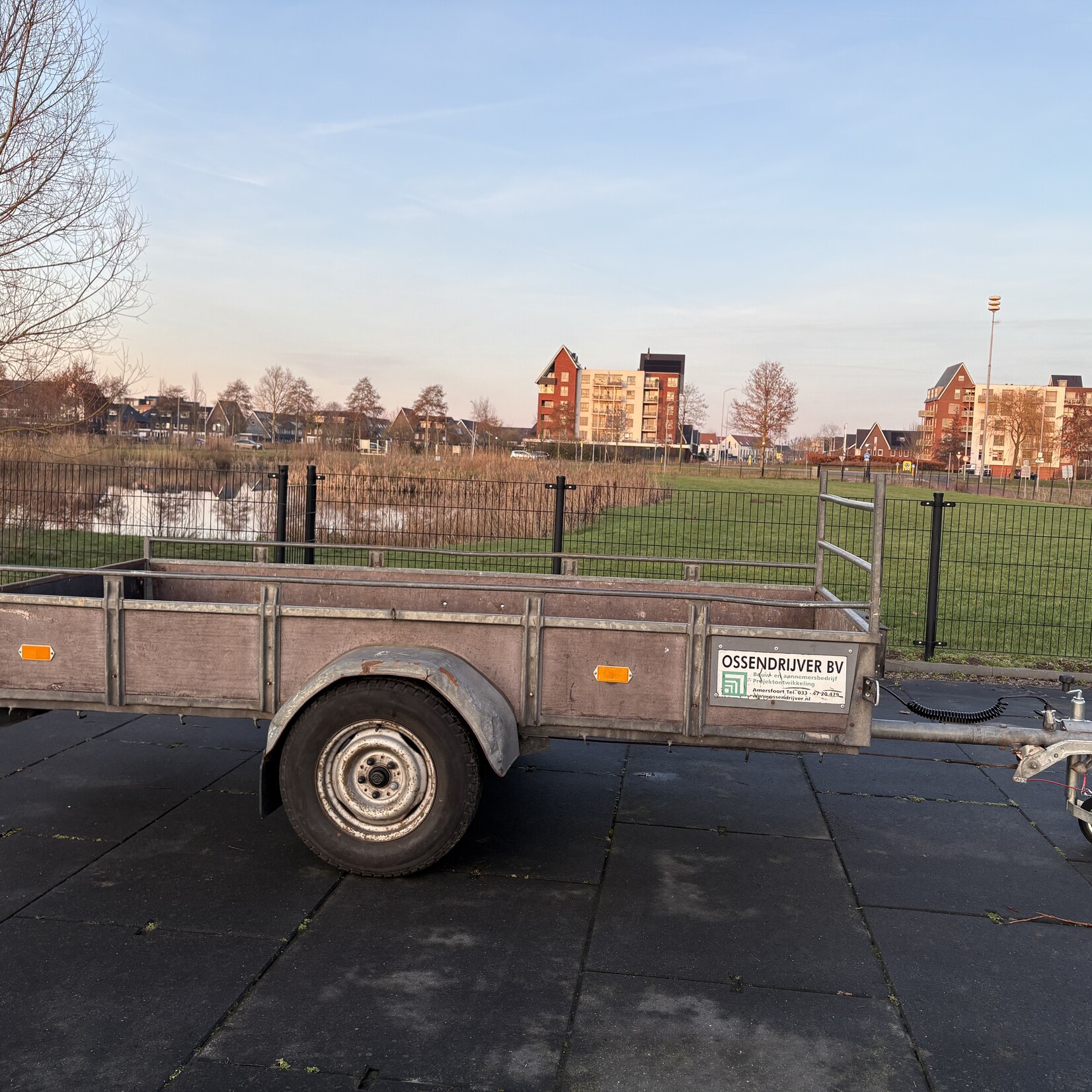 bakwagen enkelas 300 x 130 cm