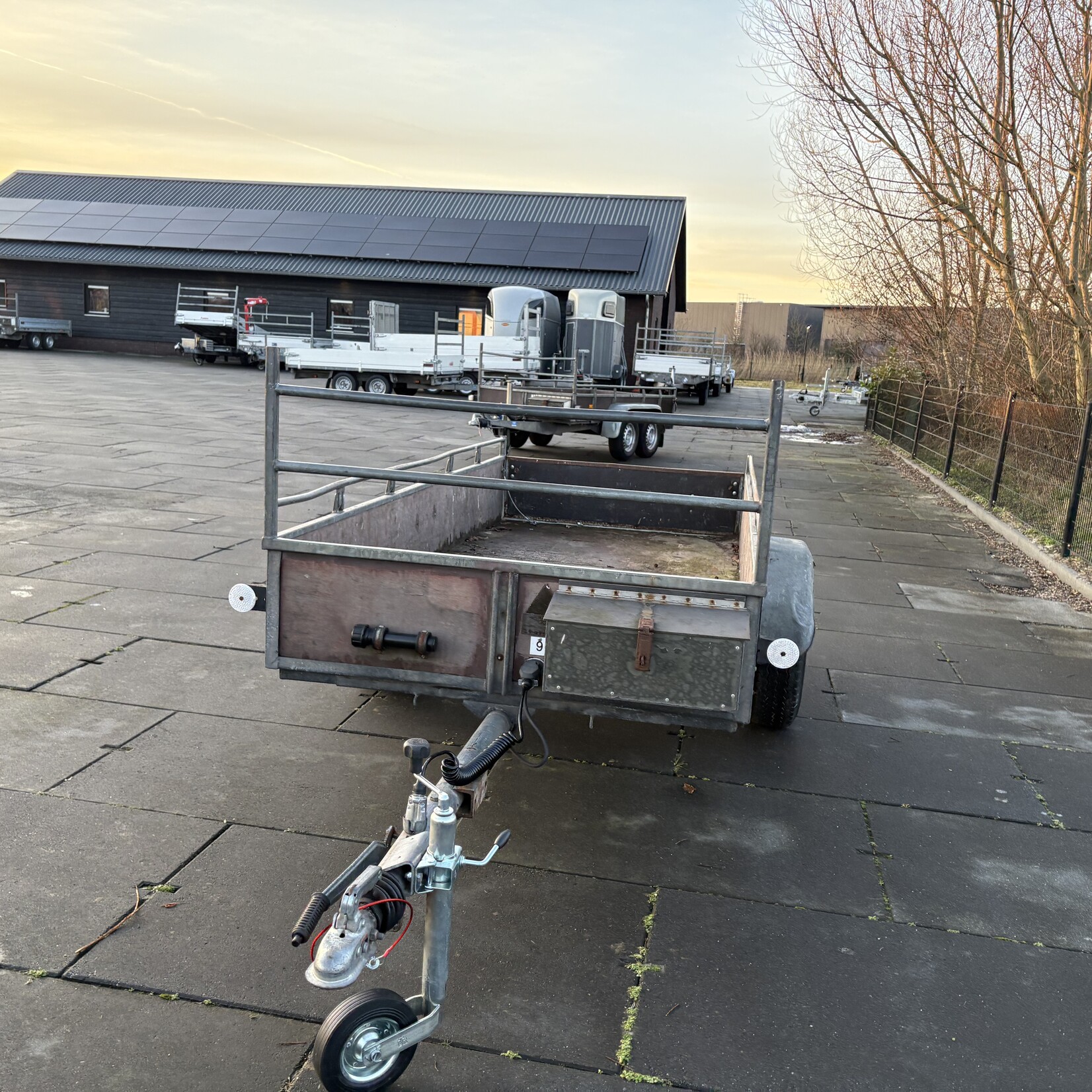 bakwagen enkelas 300 x 130 cm