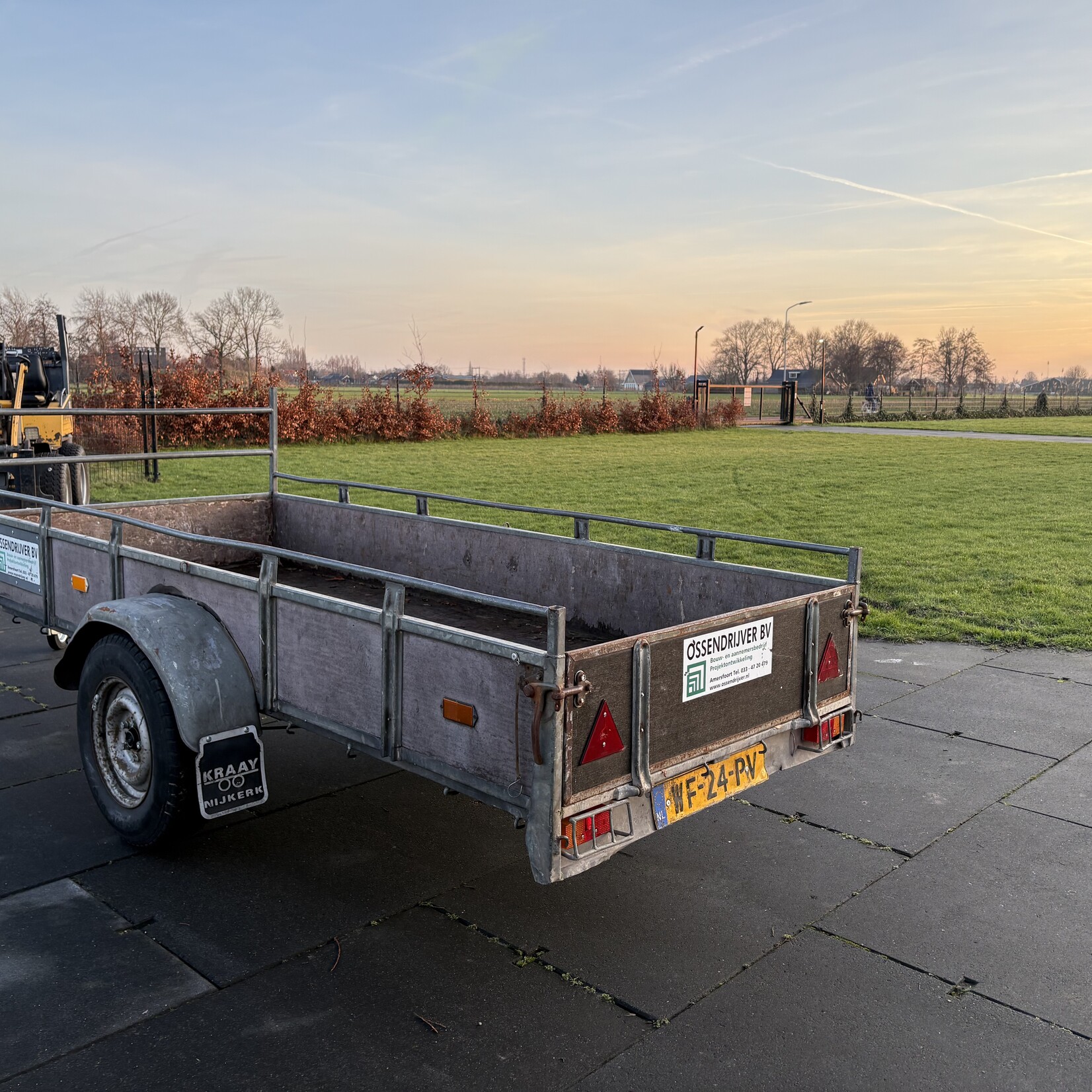 bakwagen enkelas 300 x 130 cm