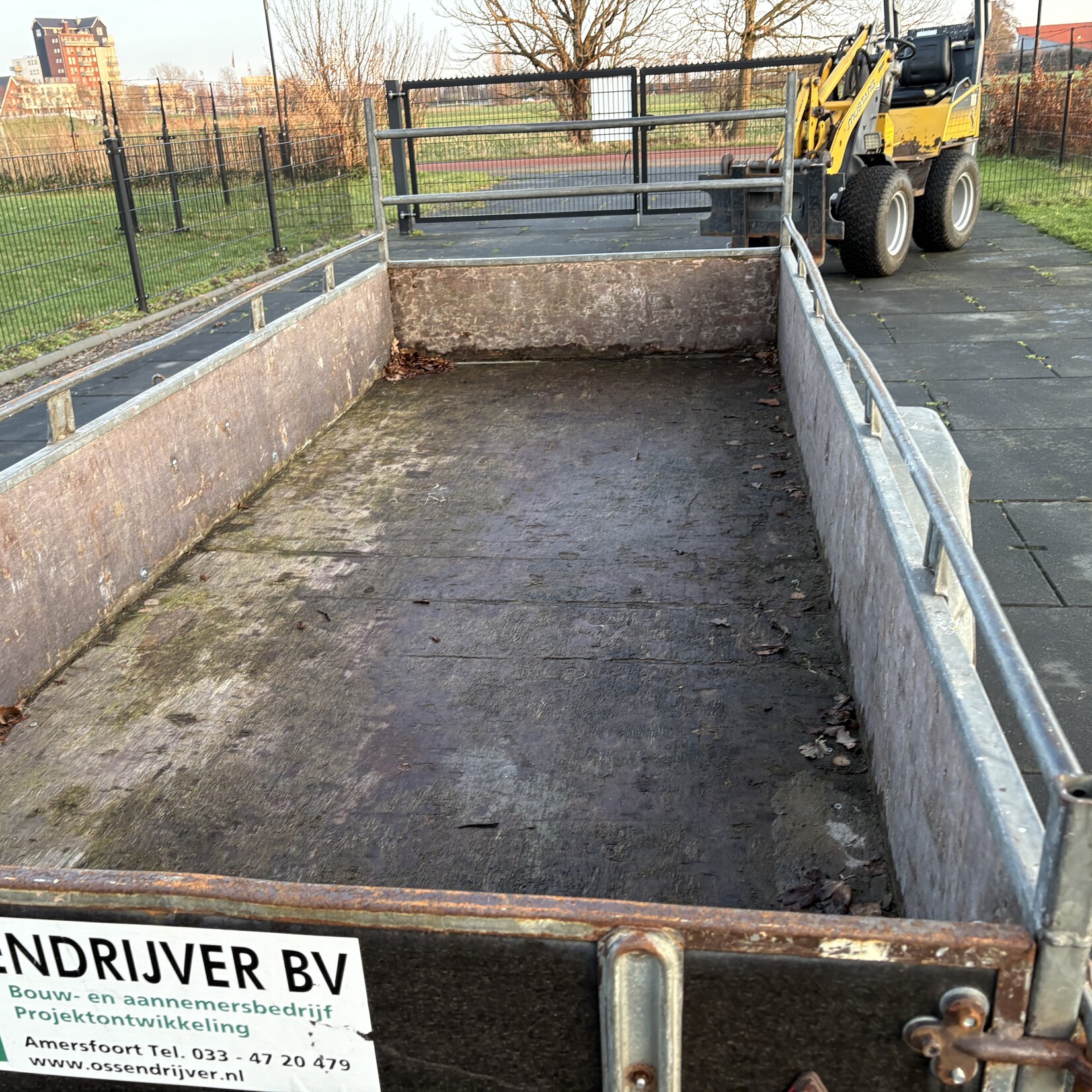 bakwagen enkelas 300 x 130 cm