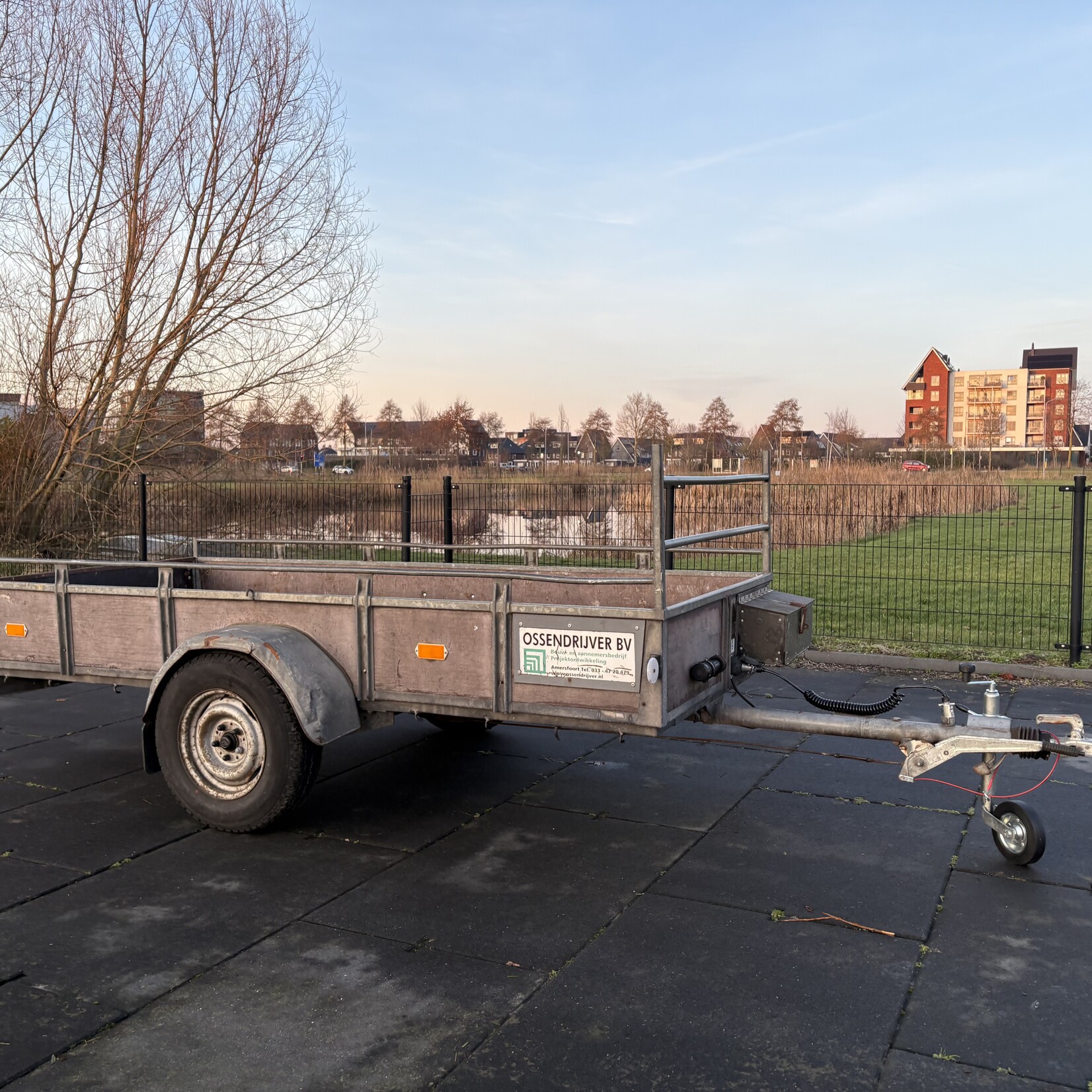 bakwagen enkelas 300 x 130 cm