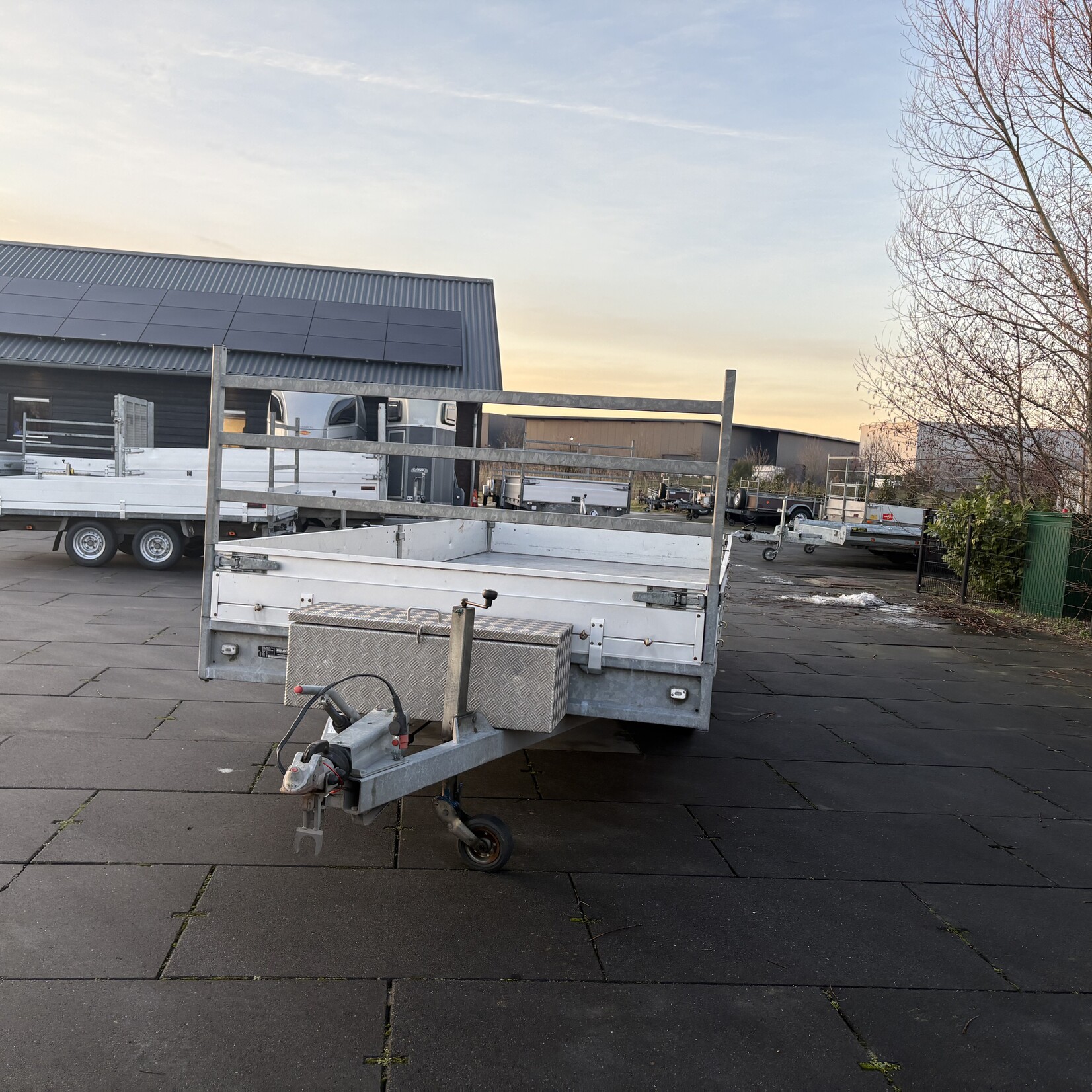 Hulco Plateauwagen 500 x 200 cm 3-asser