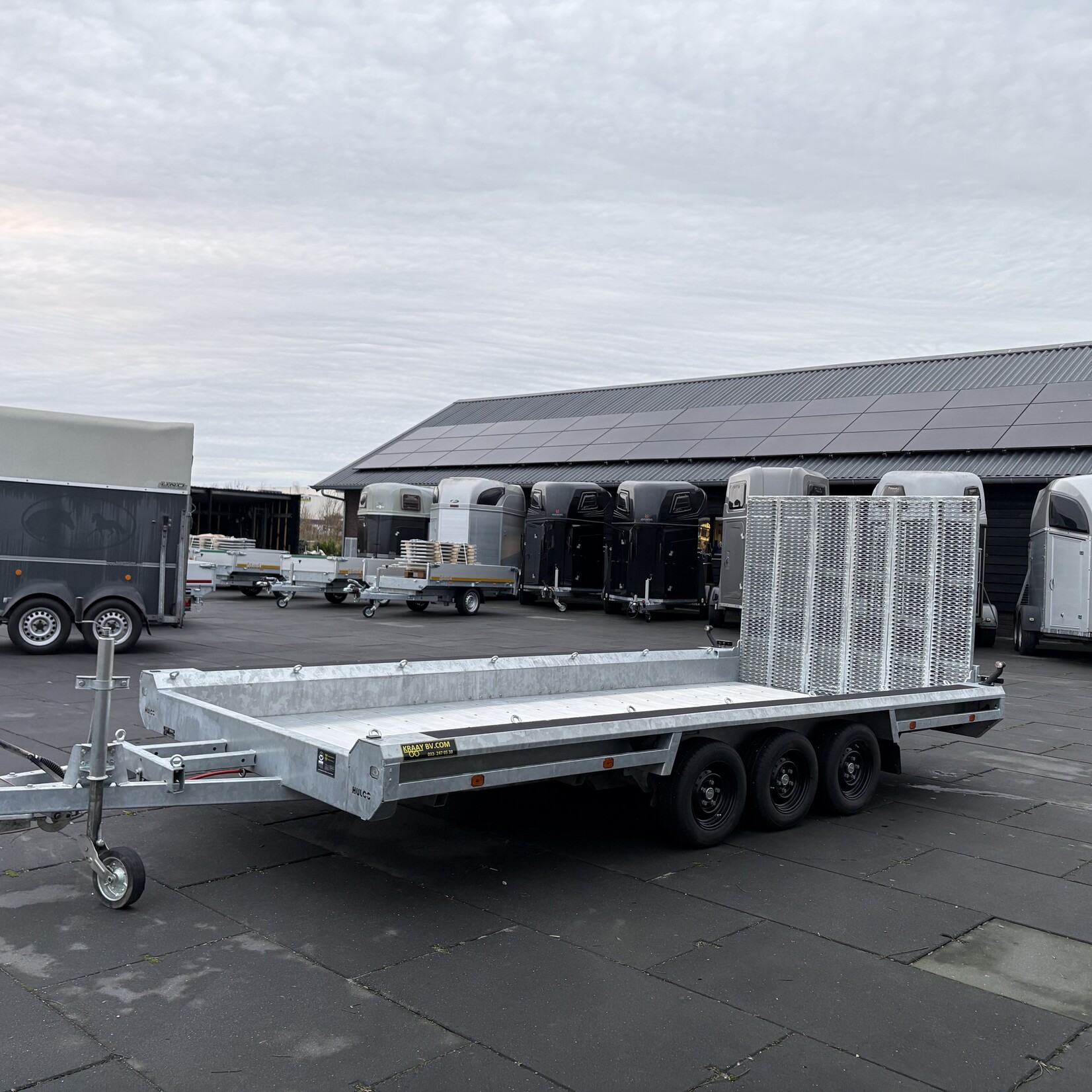 Hulco Machinetransporter DEMO 470 x 195 cm