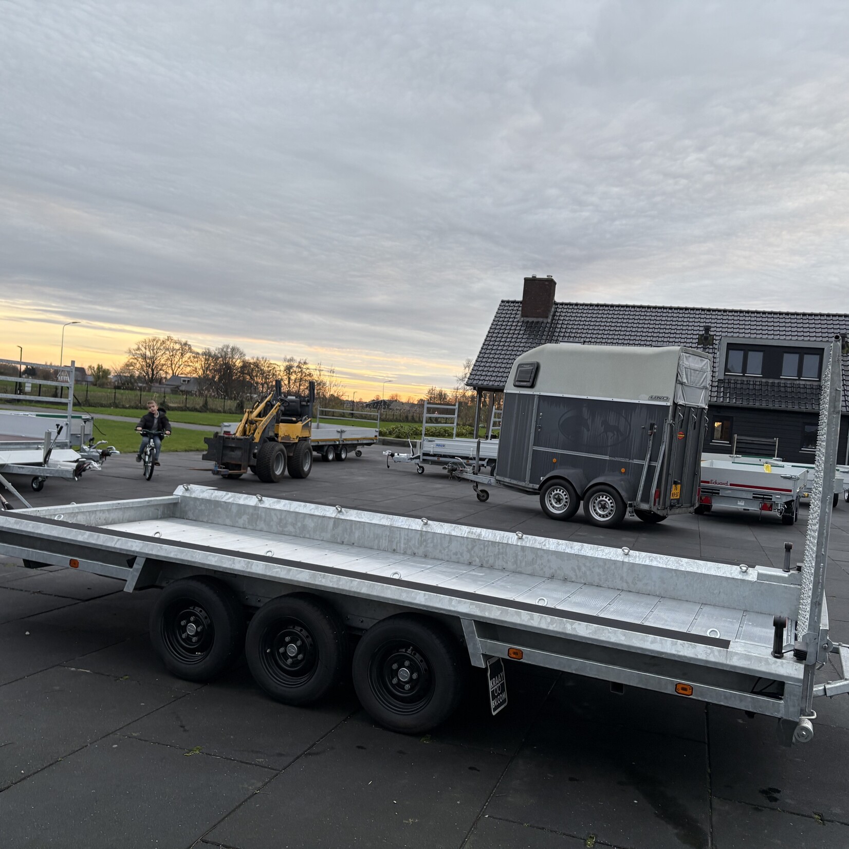 Hulco Machinetransporter DEMO 470 x 195 cm