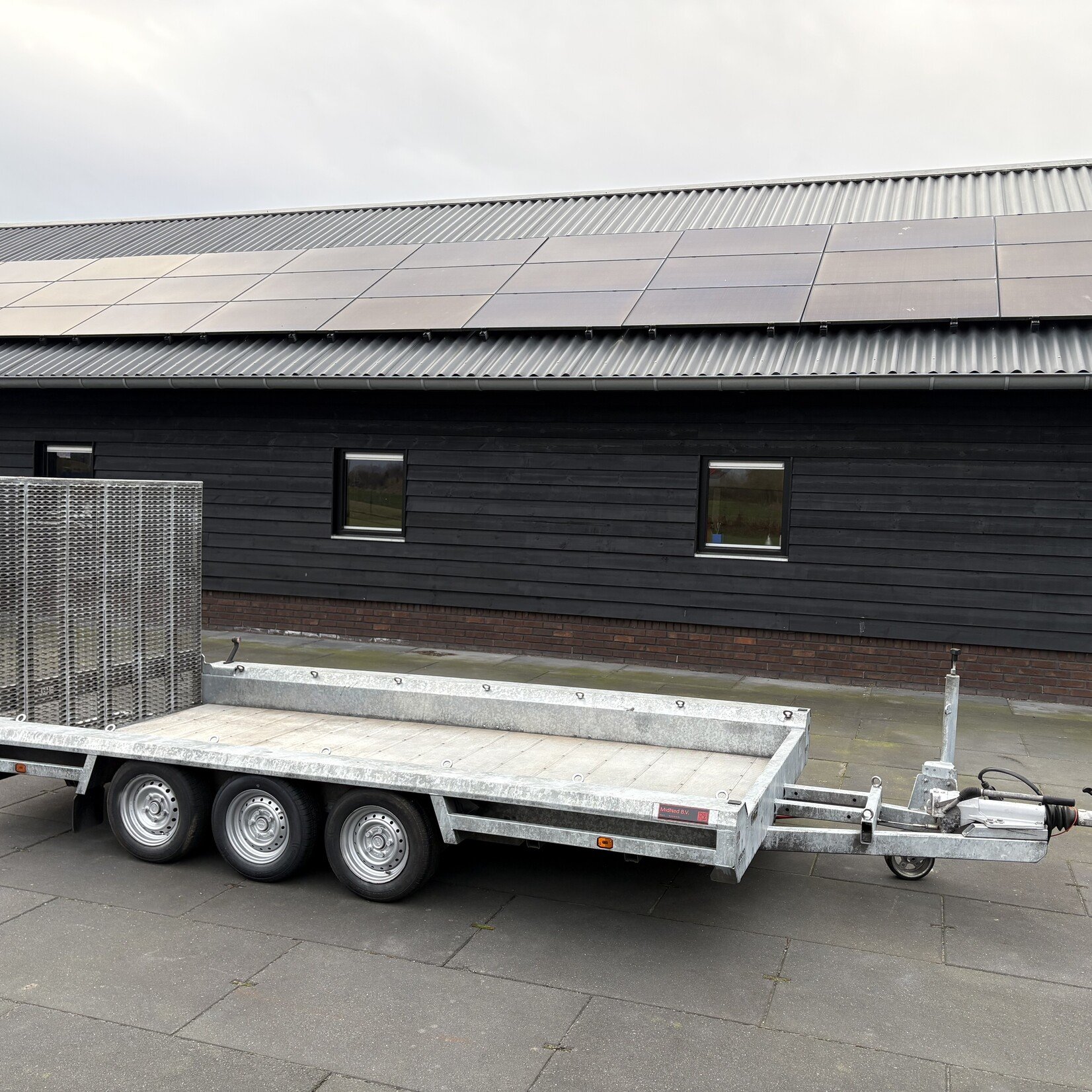 Hulco Machine transporter 3-asser terrax