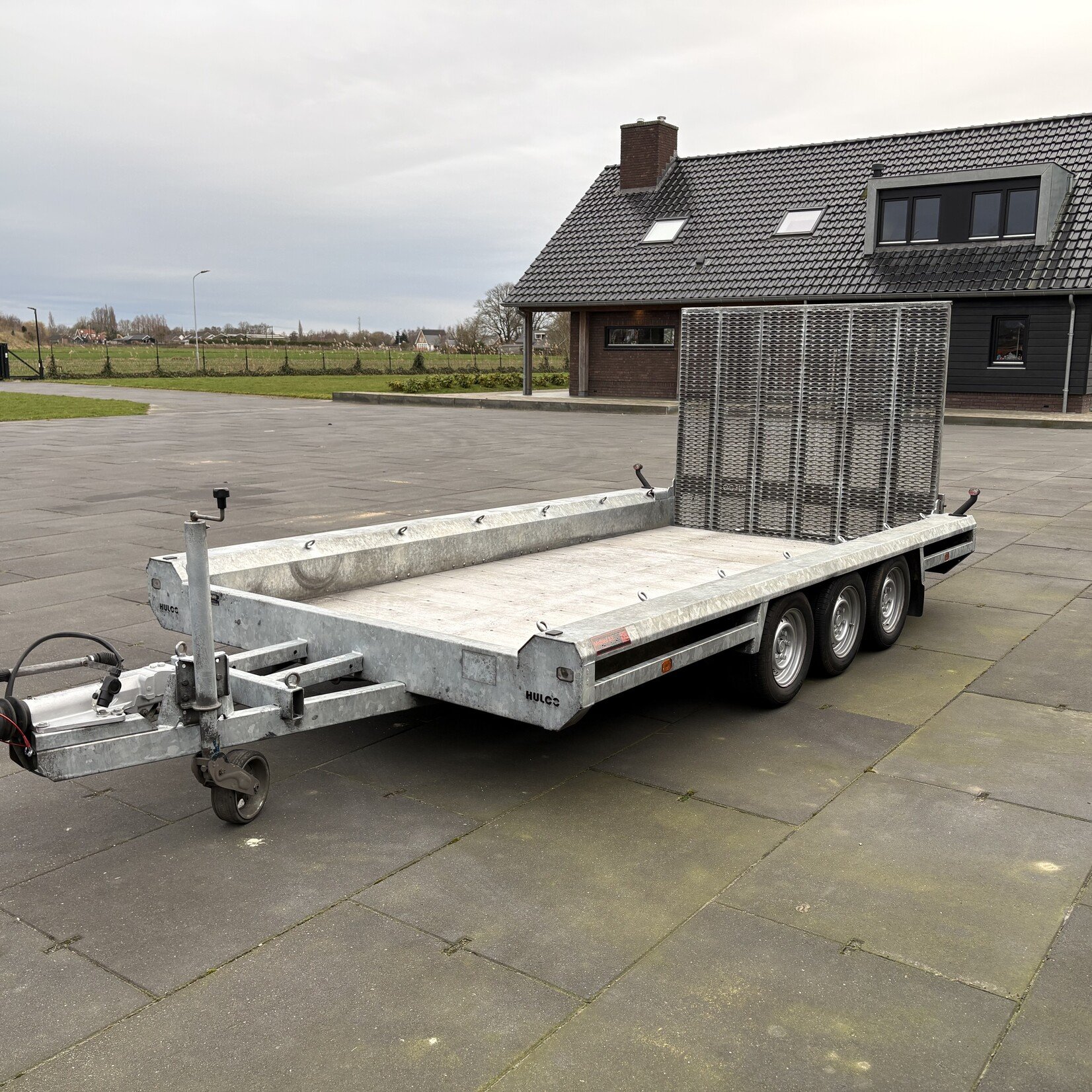 Hulco Machine transporter 3-asser terrax