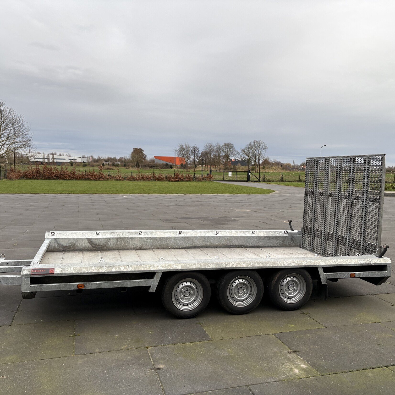 Hulco Machine transporter 3-asser terrax