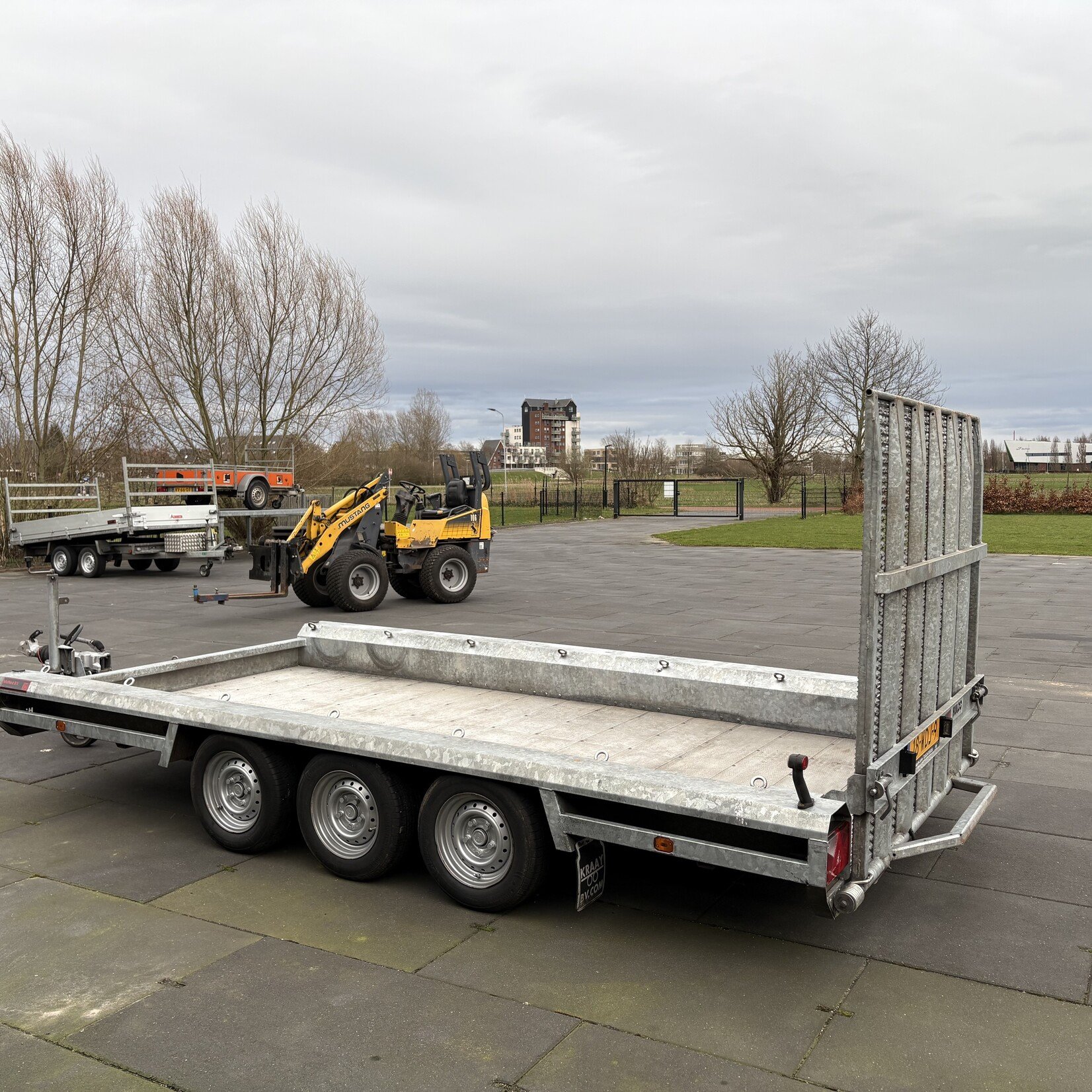 Hulco Machine transporter 3-asser terrax