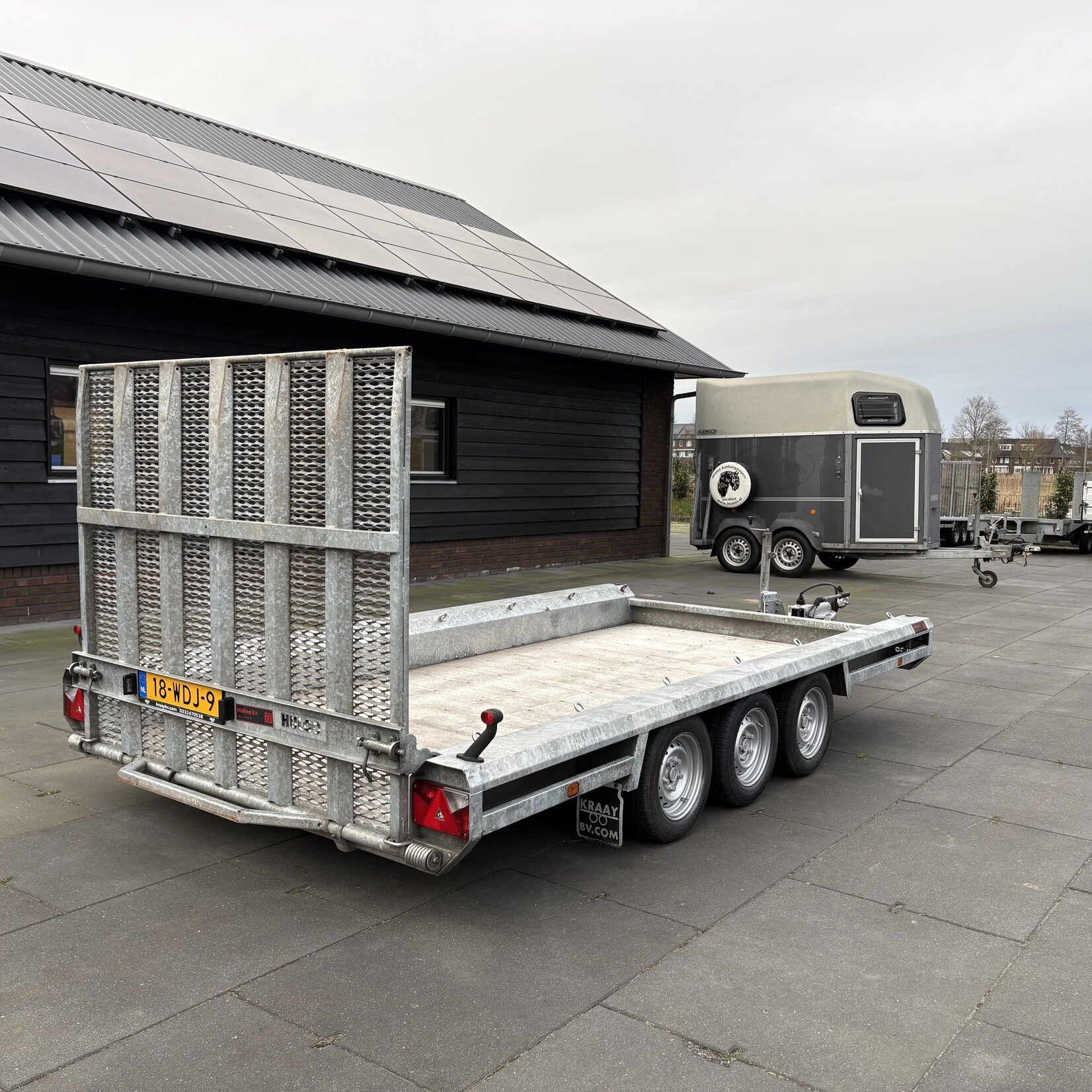 Hulco Machine transporter 3-asser terrax