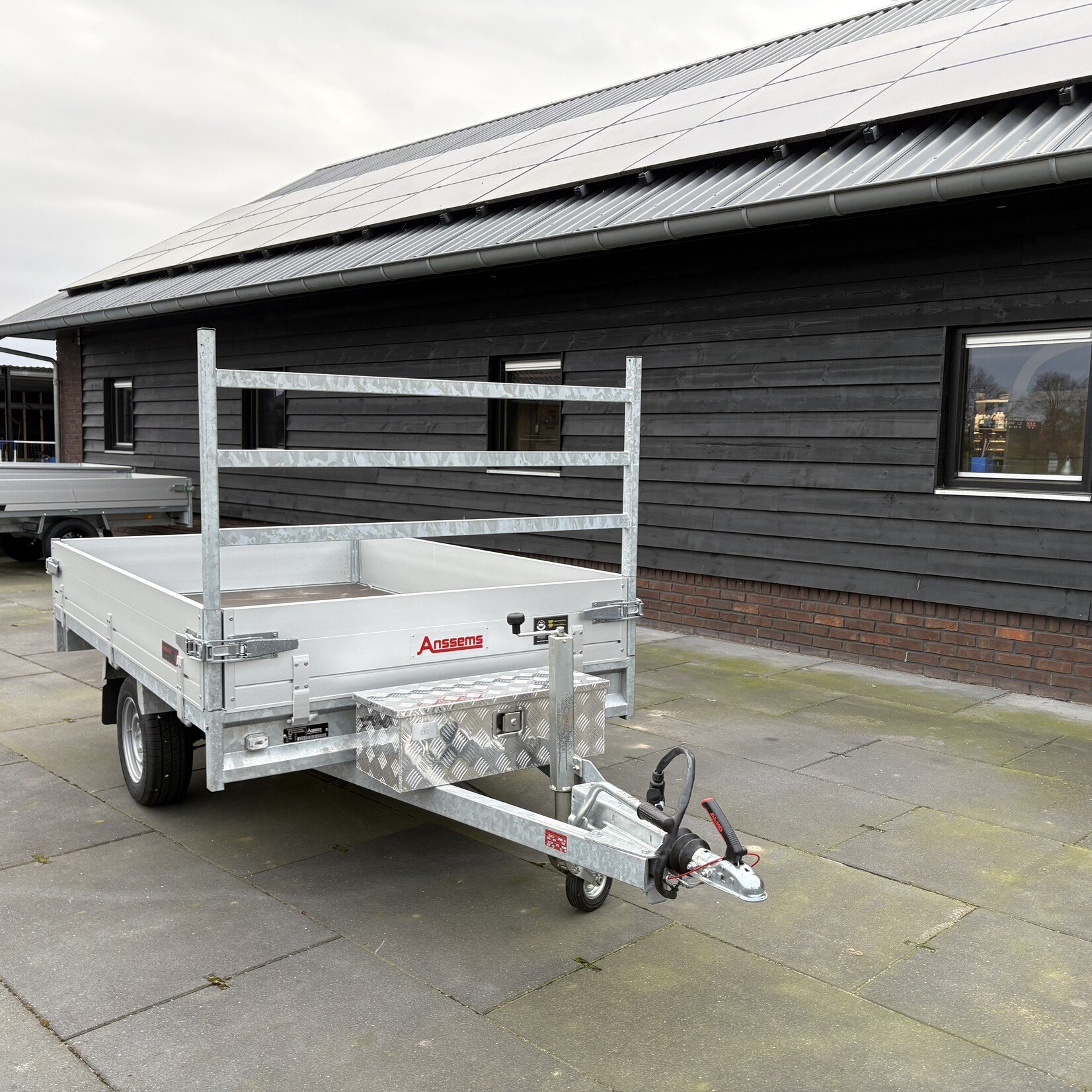 Anssems enkelasser 1350 kg psx in nieuwestaat