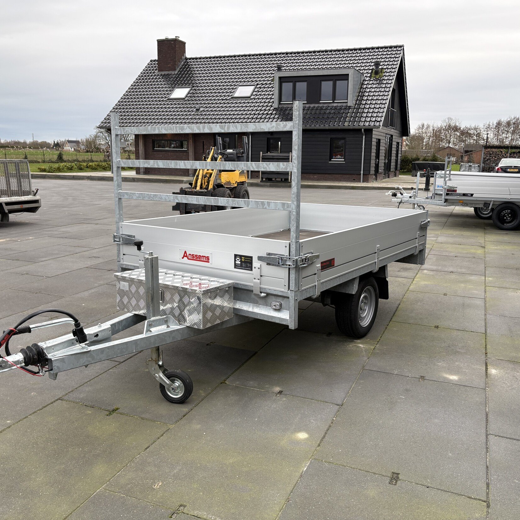 Anssems enkelasser 1350 kg psx in nieuwestaat