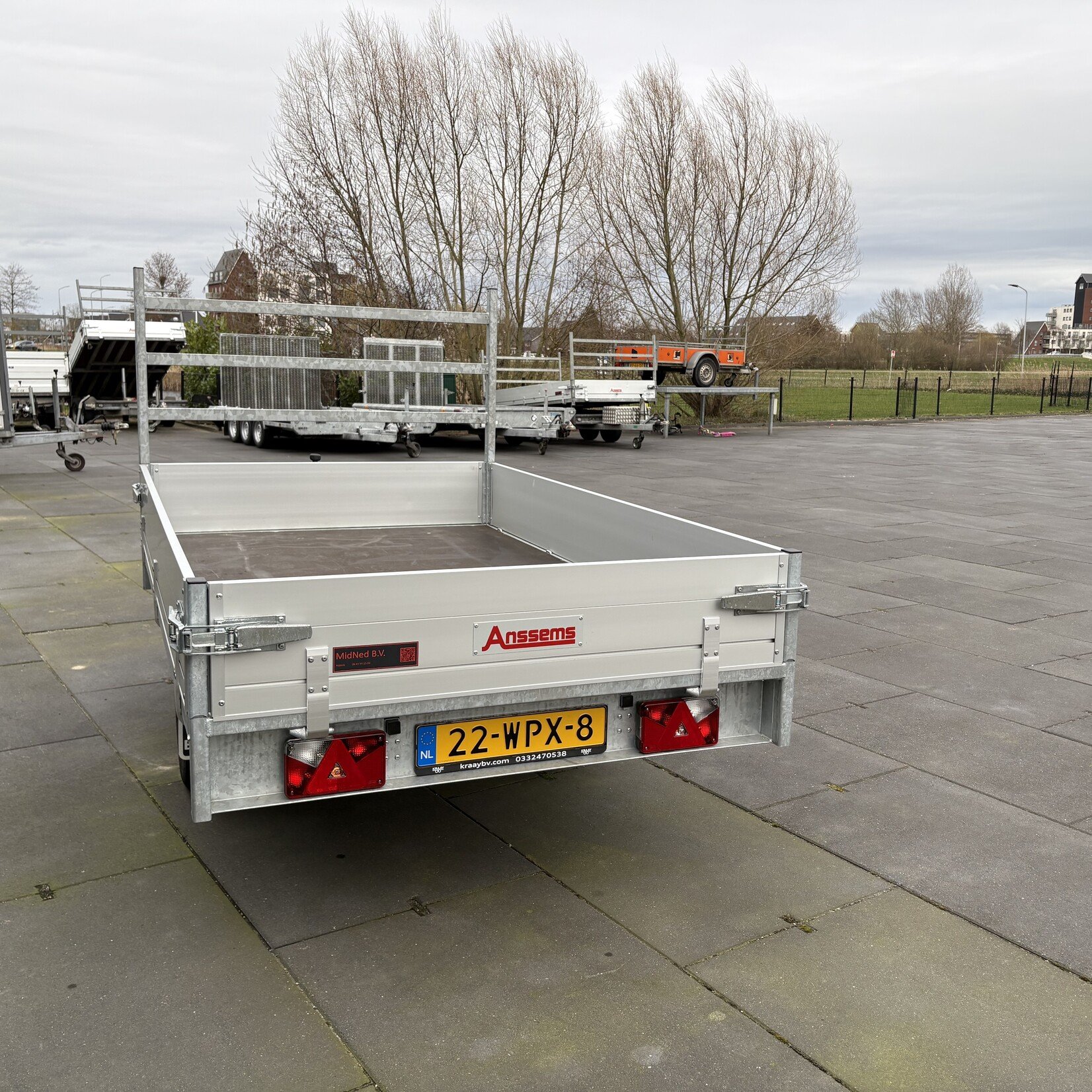 Anssems enkelasser 1350 kg psx in nieuwestaat