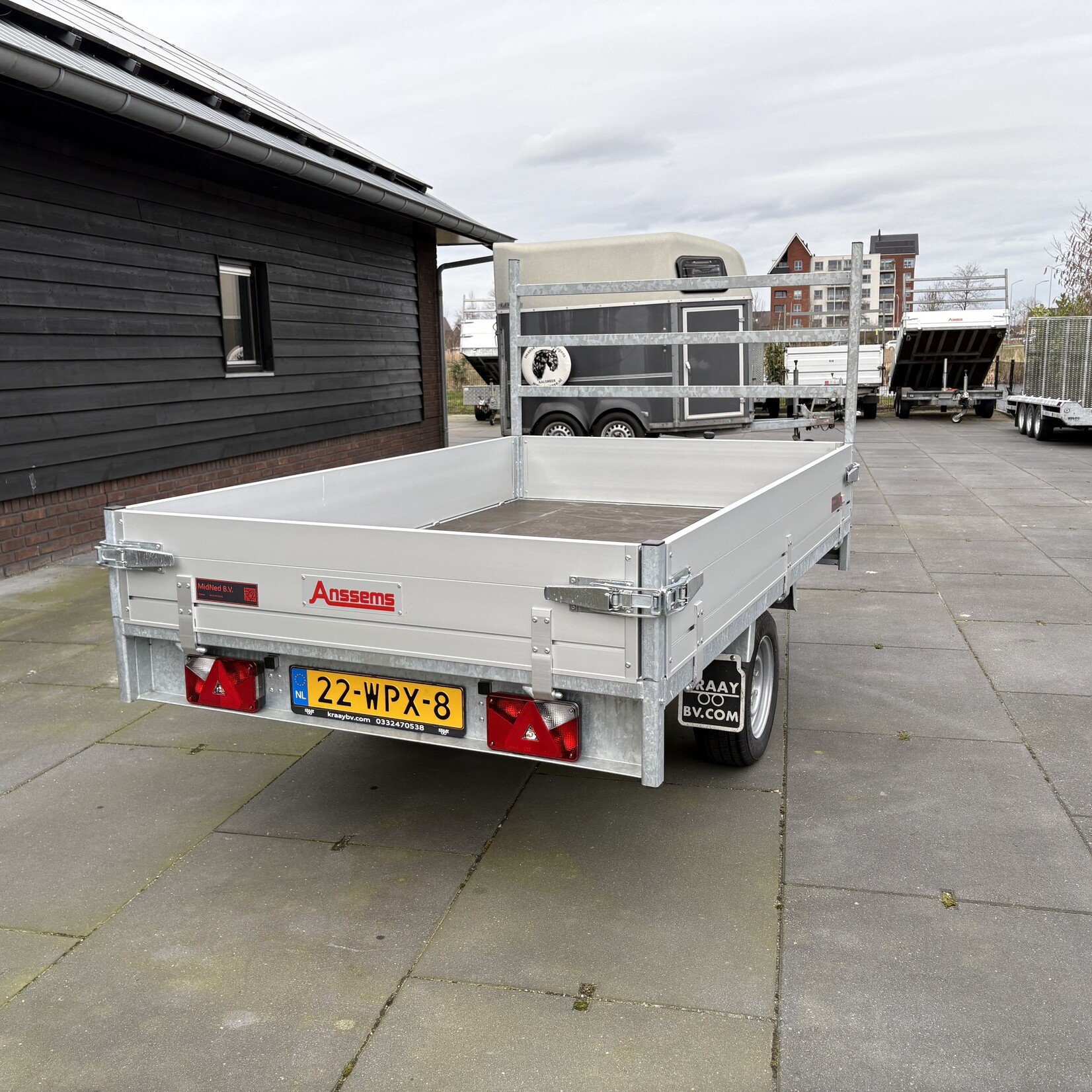 Anssems enkelasser 1350 kg psx in nieuwestaat