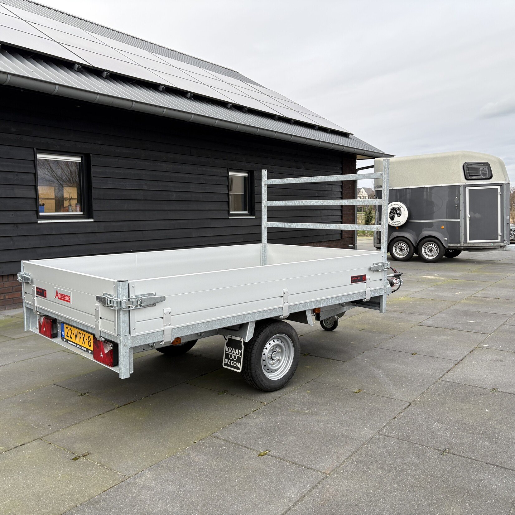 Anssems enkelasser 1350 kg psx in nieuwestaat