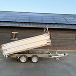 Hapert kipper 305 x 160 cm 3-zijdig met rijplaten en opzetborden