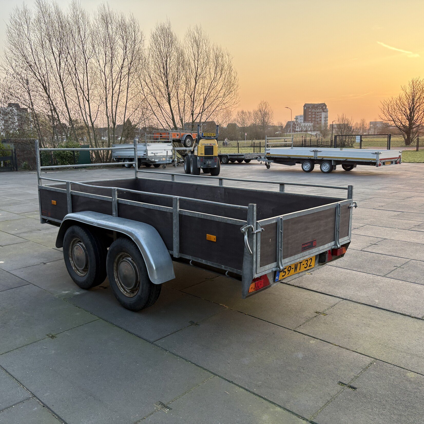 Hapert bakwagen 300 x 130 cm