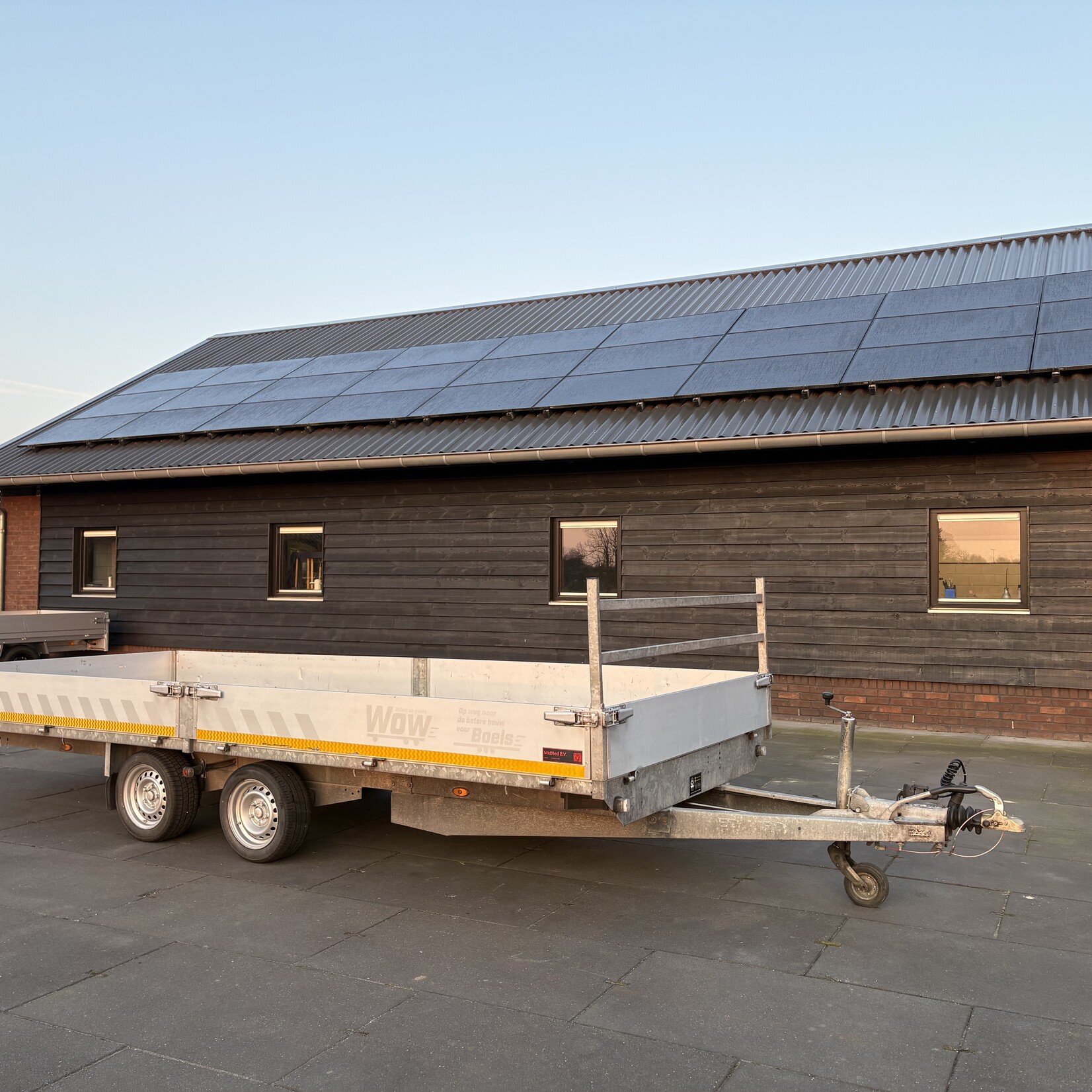 Eduard plateauwagen 500 x 200 cm 3000 kg