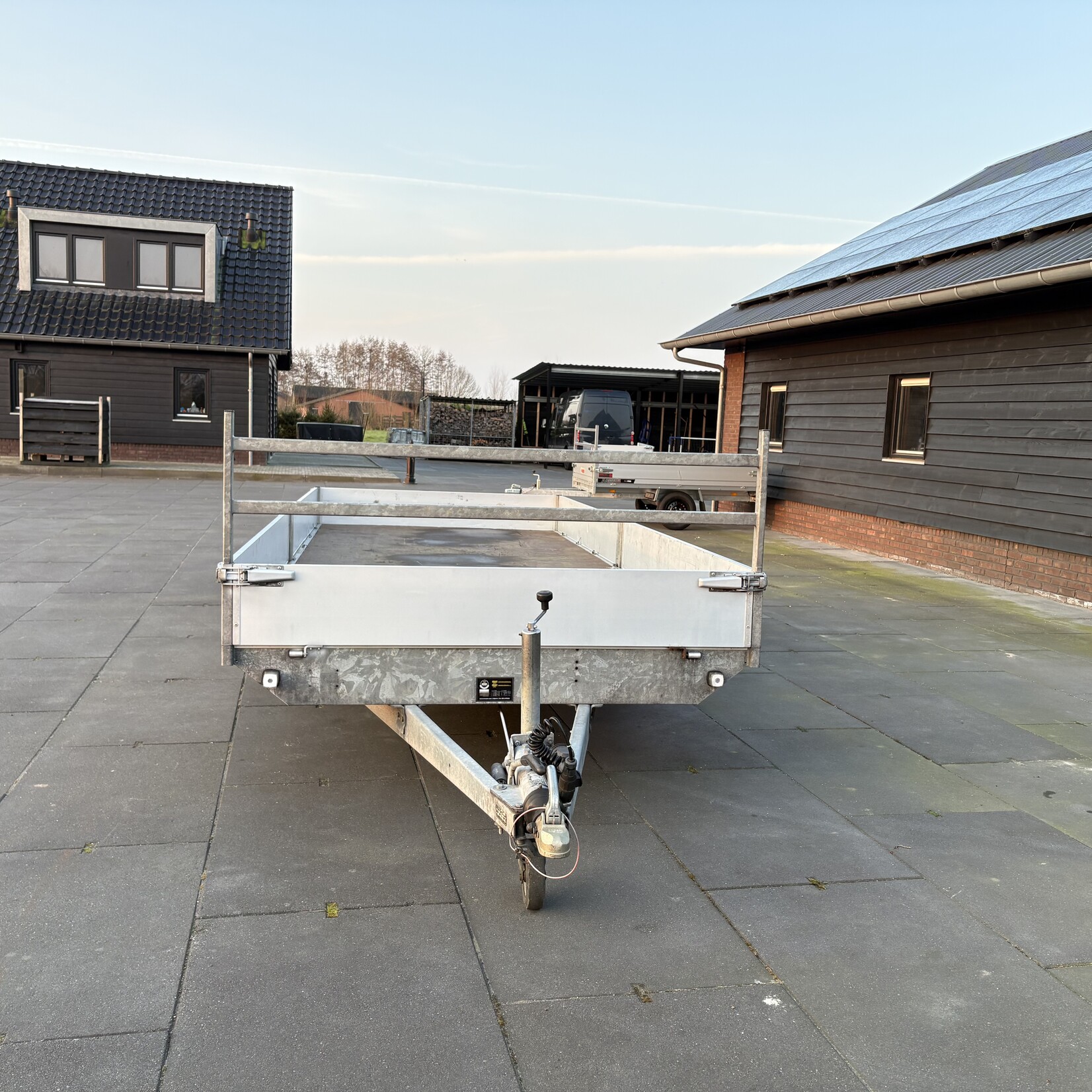 Eduard plateauwagen 500 x 200 cm 3000 kg