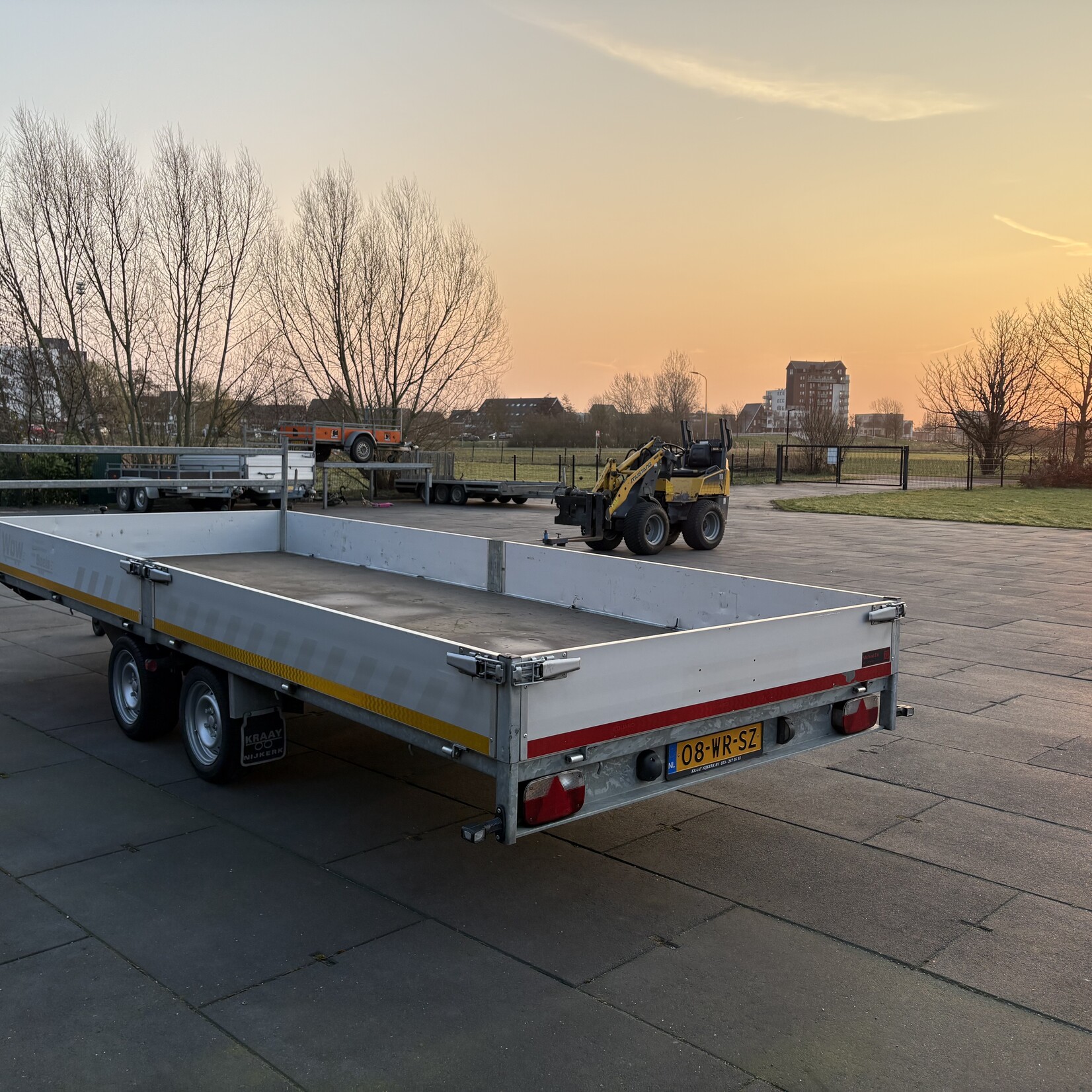 Eduard plateauwagen 500 x 200 cm 3000 kg