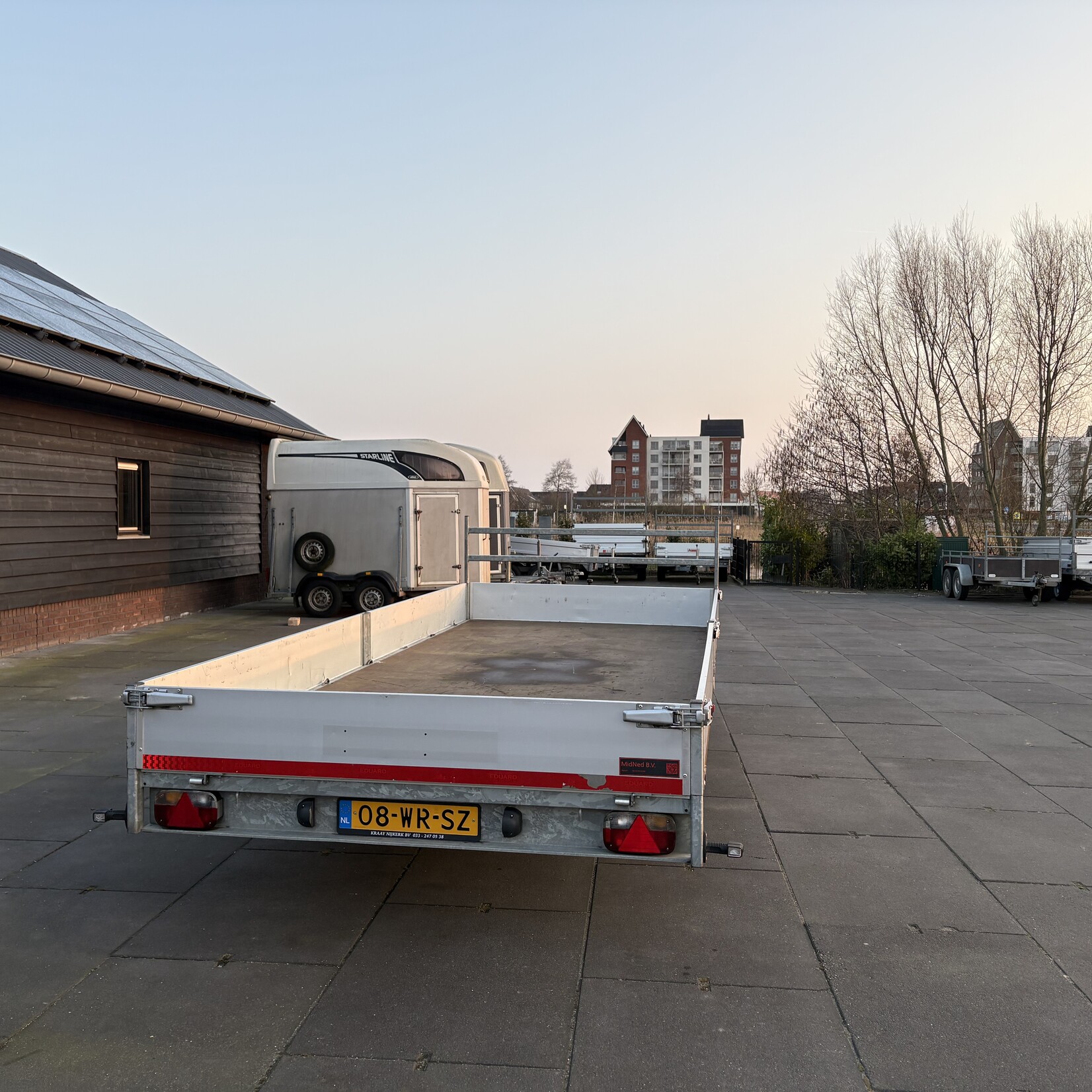 Eduard plateauwagen 500 x 200 cm 3000 kg