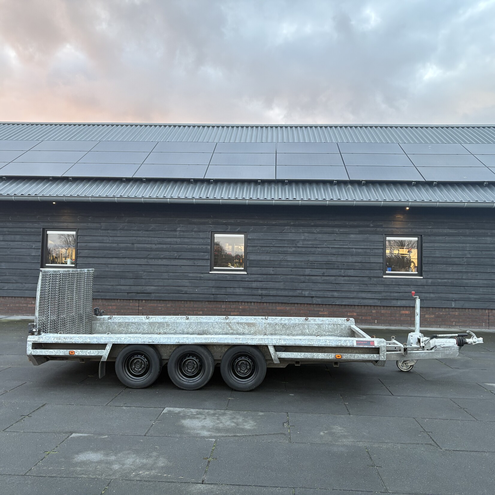 Hulco Terrax 394 x 184 cm 3500 kg met 100 klep