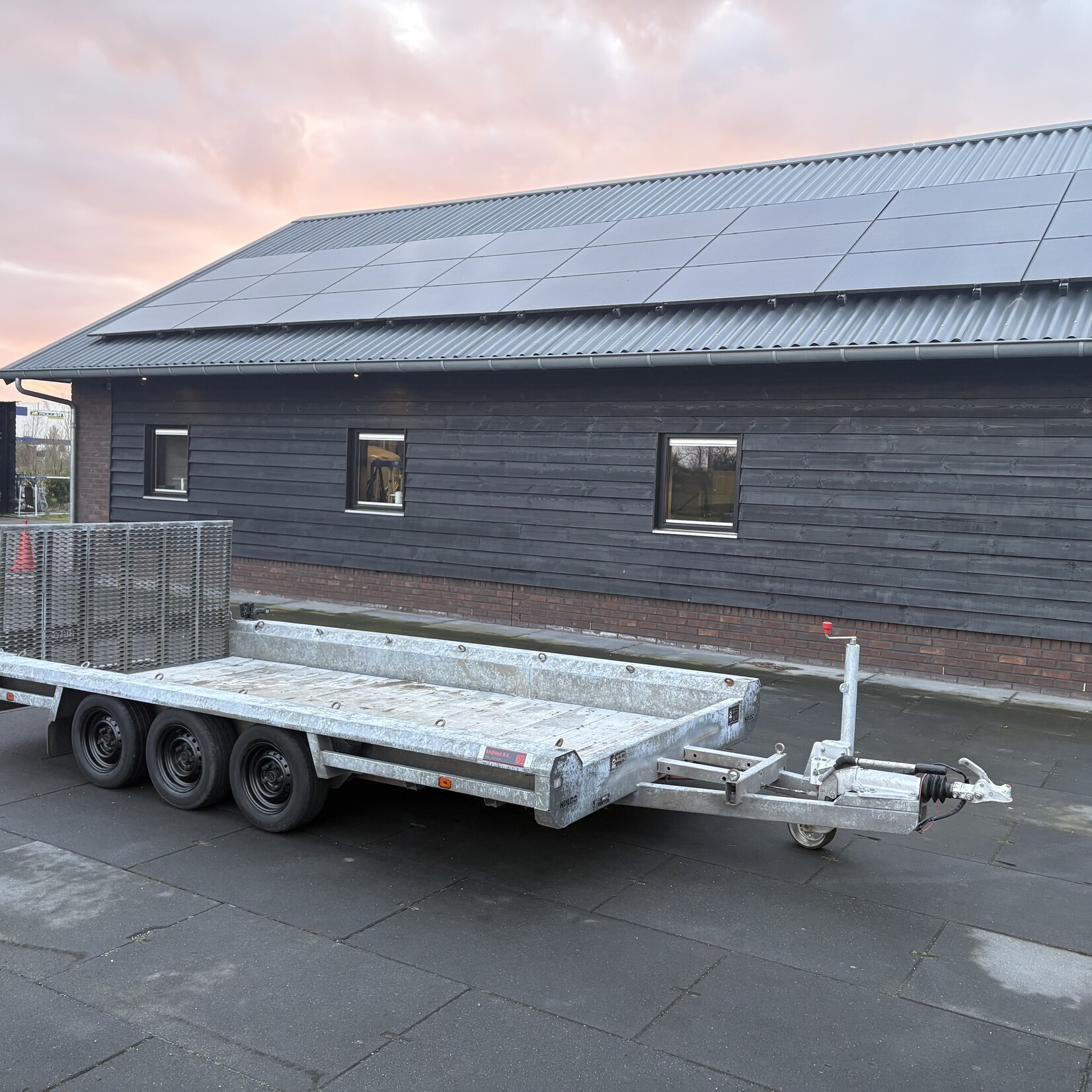 Hulco Terrax 394 x 184 cm 3500 kg met 100 klep