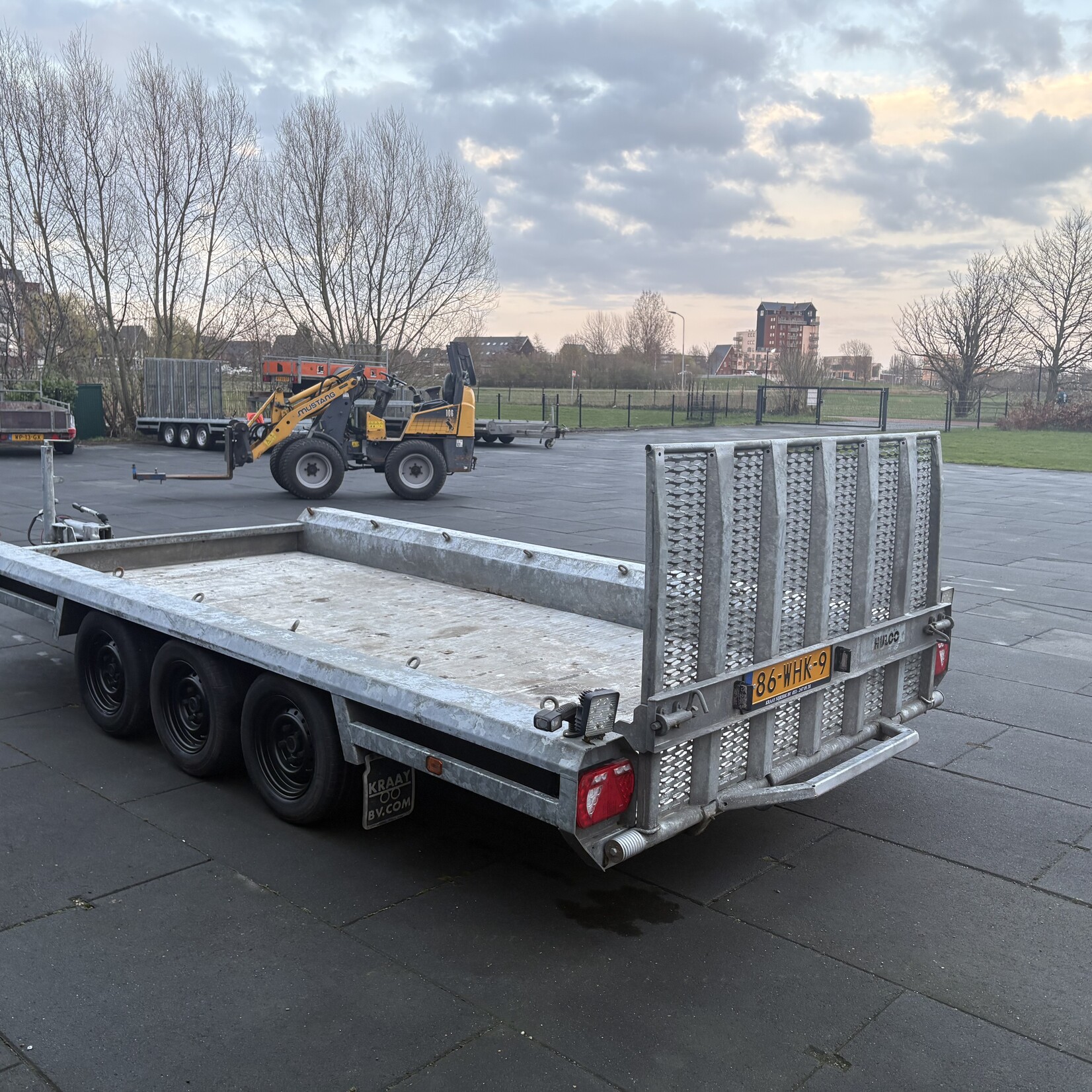 Hulco Terrax 394 x 184 cm 3500 kg met 100 klep