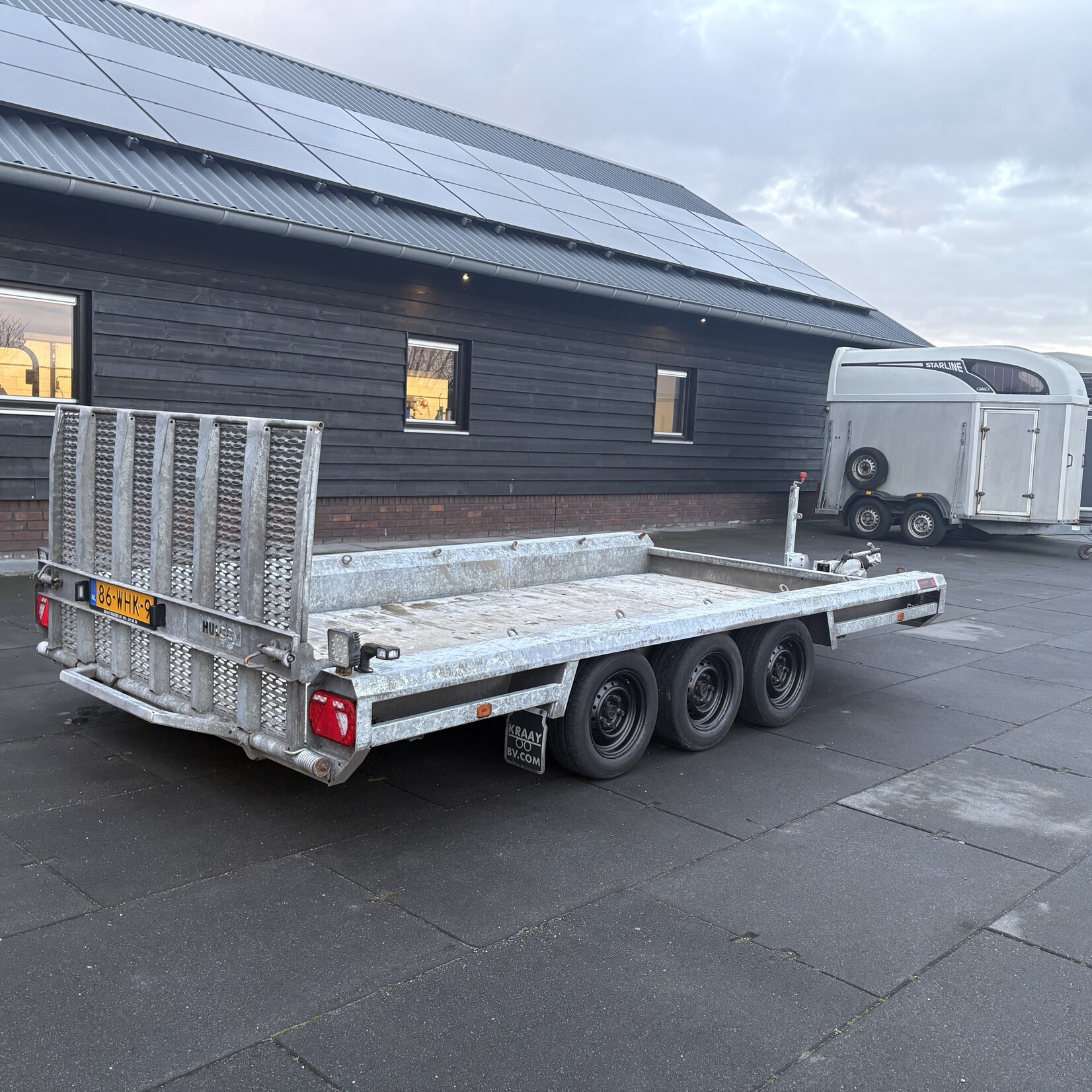 Hulco Terrax 394 x 184 cm 3500 kg met 100 klep