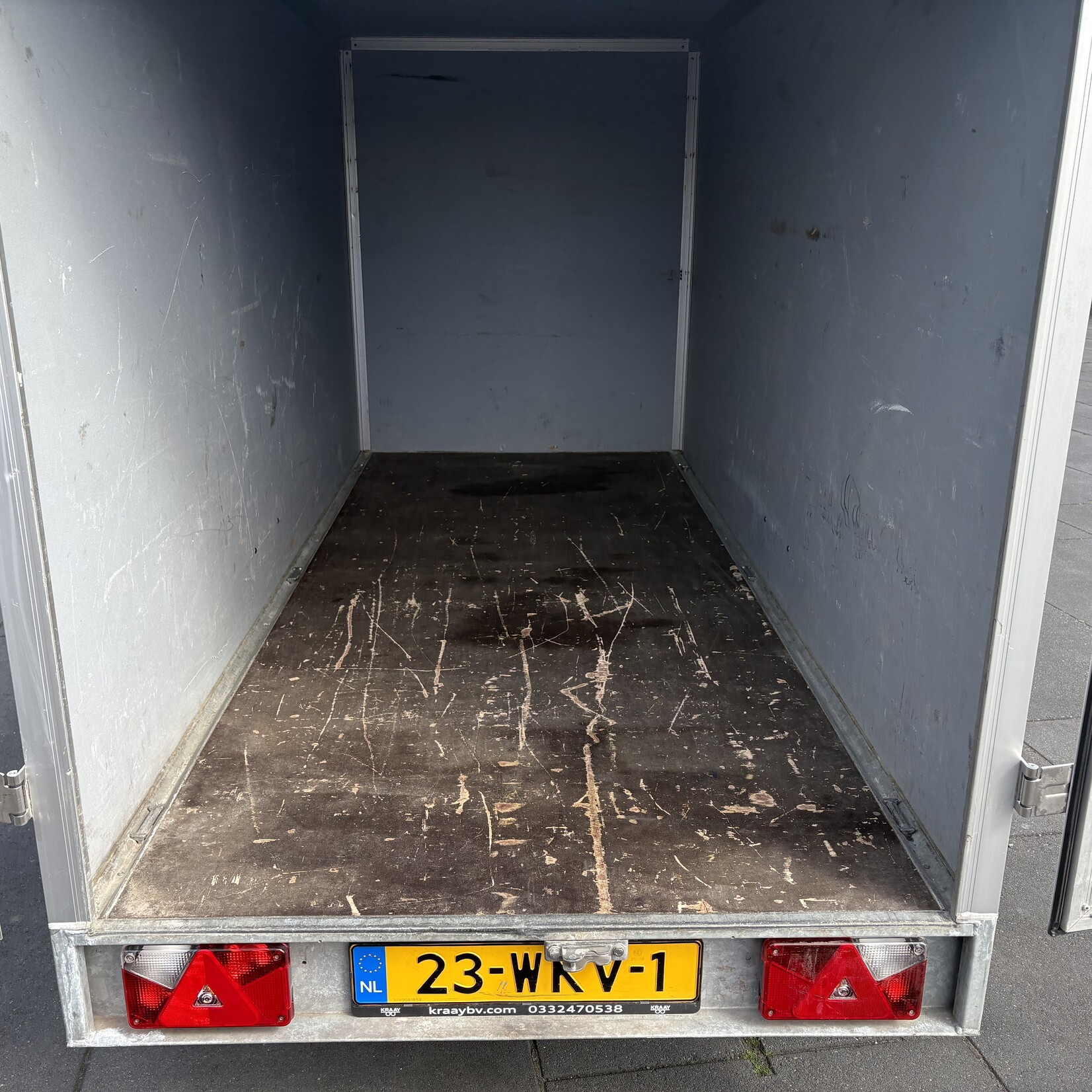 Hapert gesloten wagen 300 x 130 x 150 cm