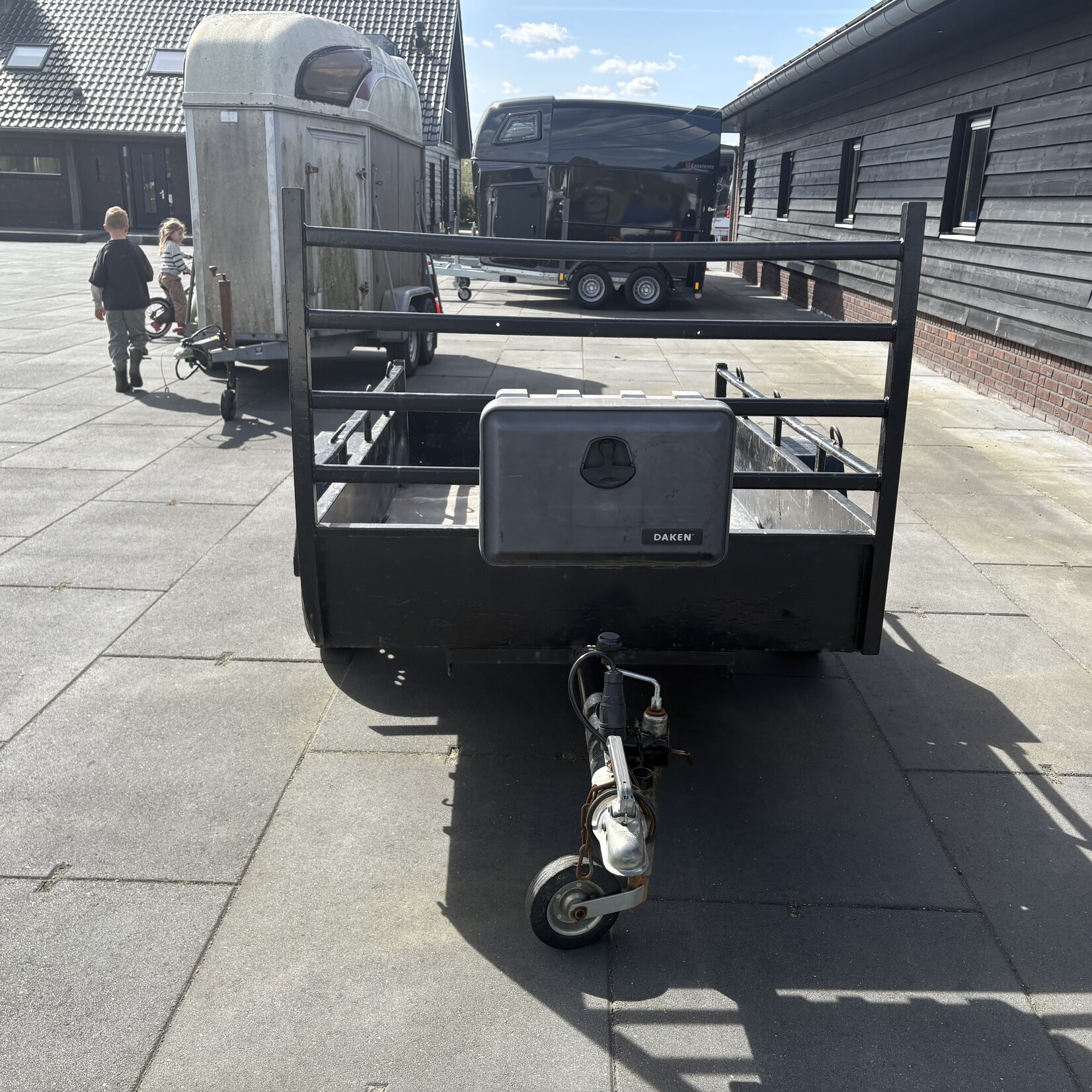 Bakwagen staal volledig  205 x 120 cm