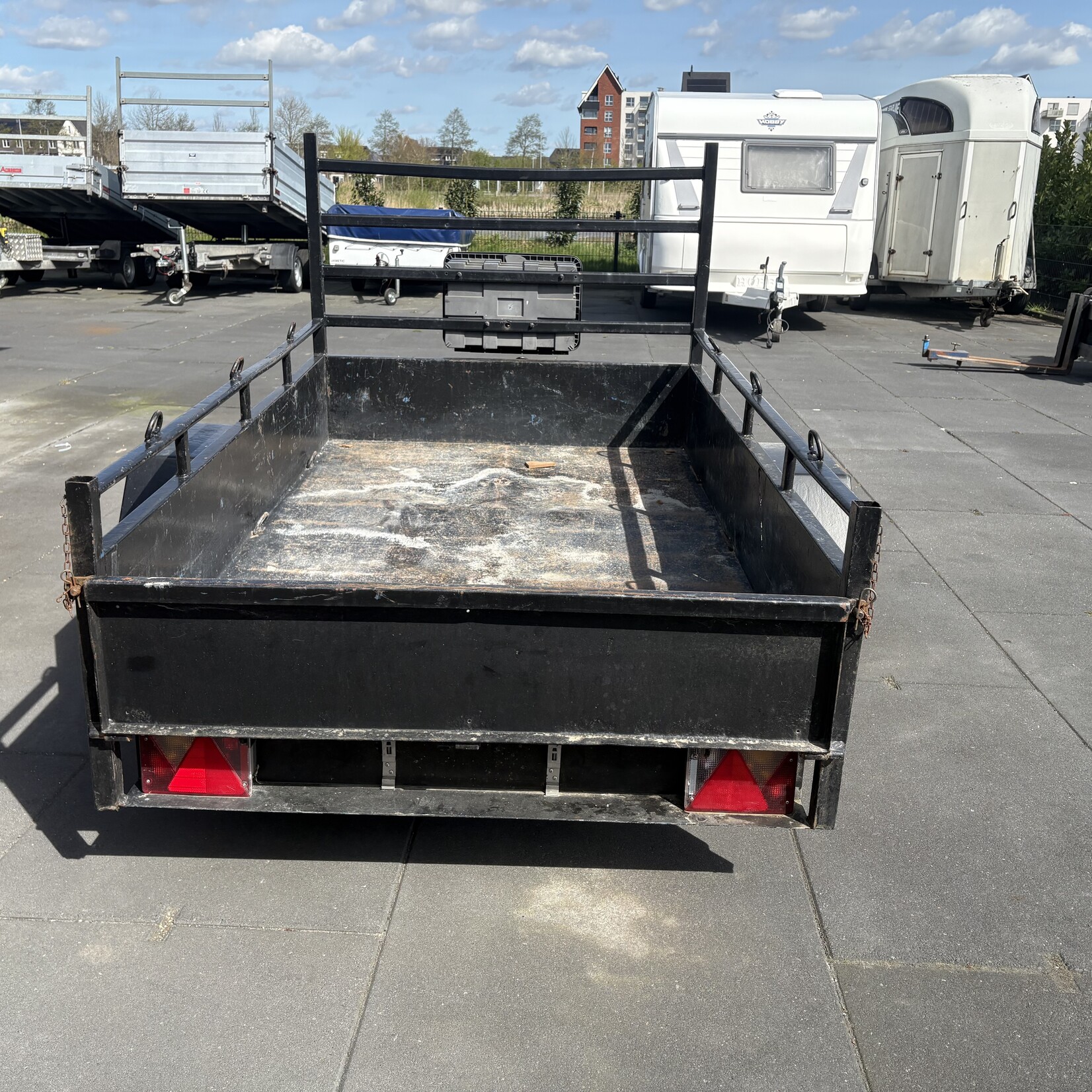 Bakwagen staal volldeig 205 x 120 cm