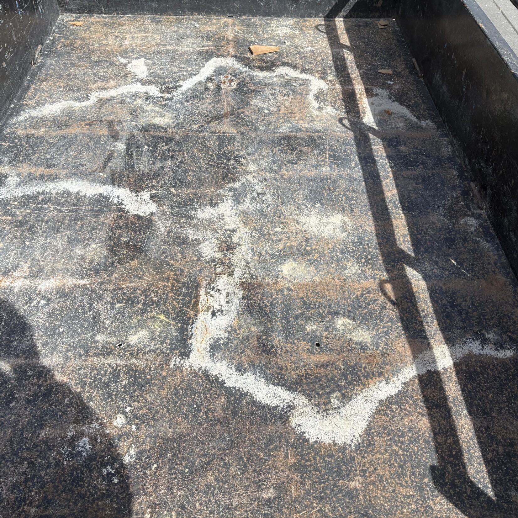 Bakwagen staal volldeig 205 x 120 cm