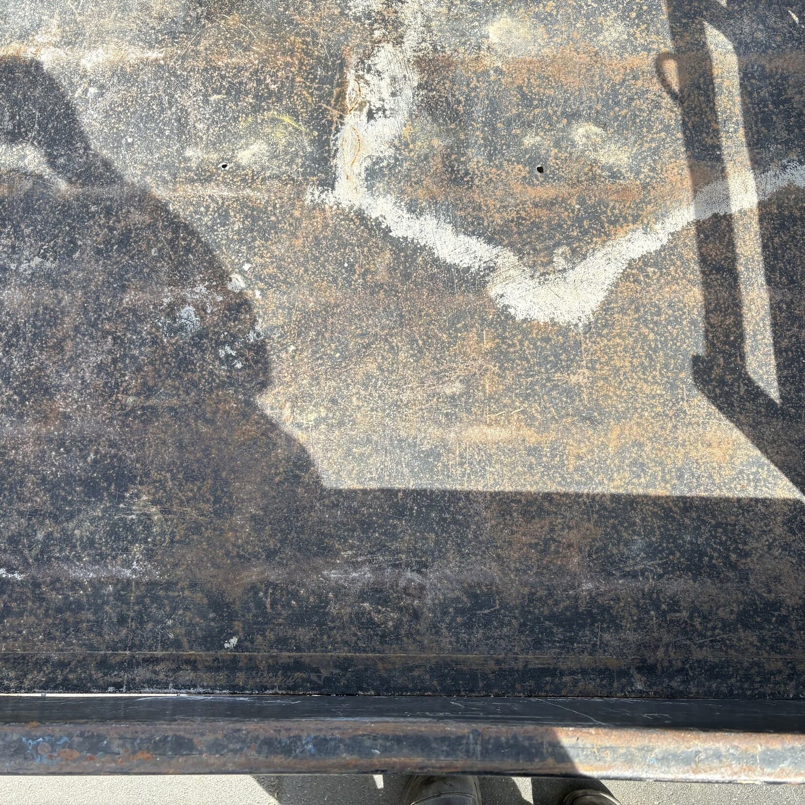 Bakwagen staal volledig  205 x 120 cm