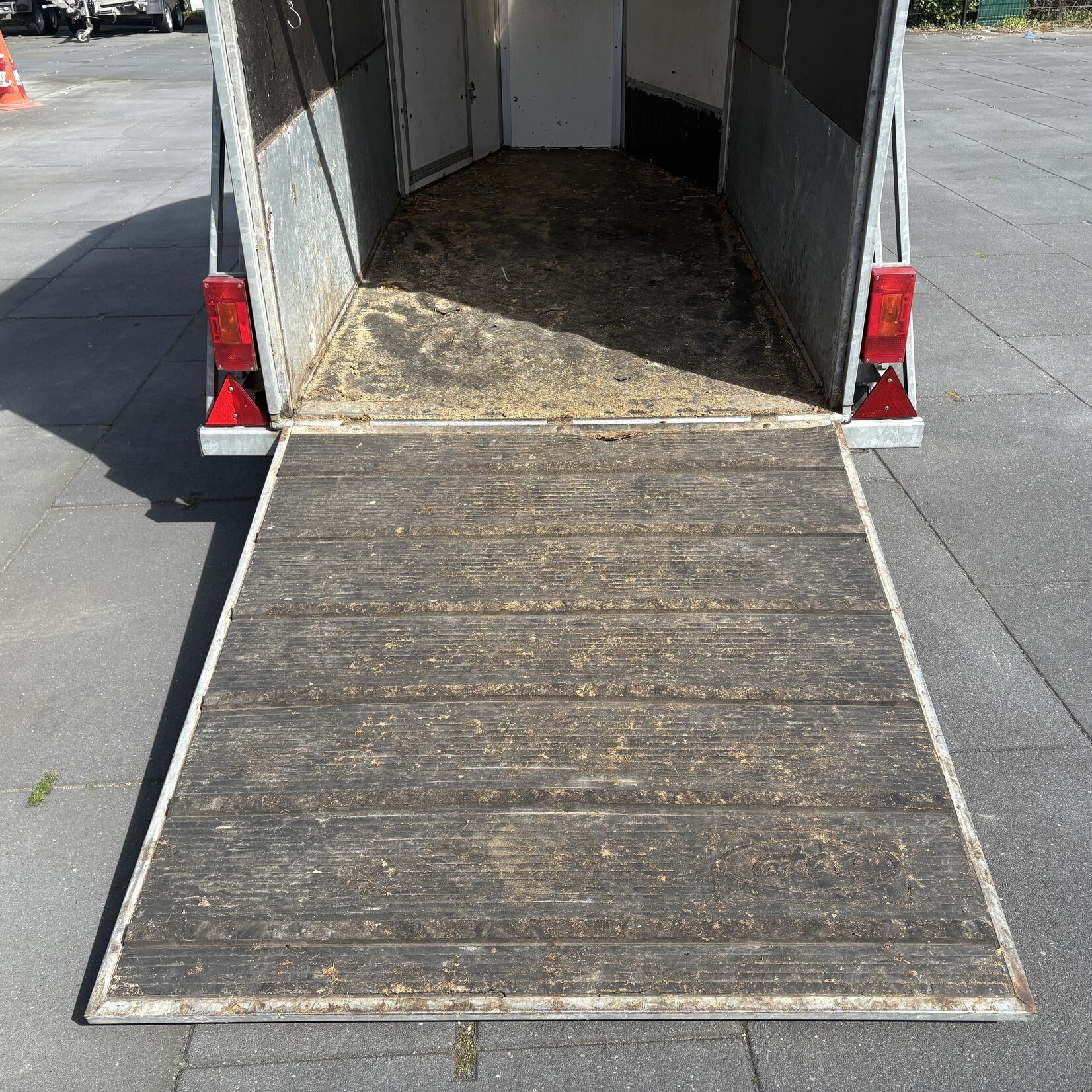 atec 1,5 paards trailer opknapper