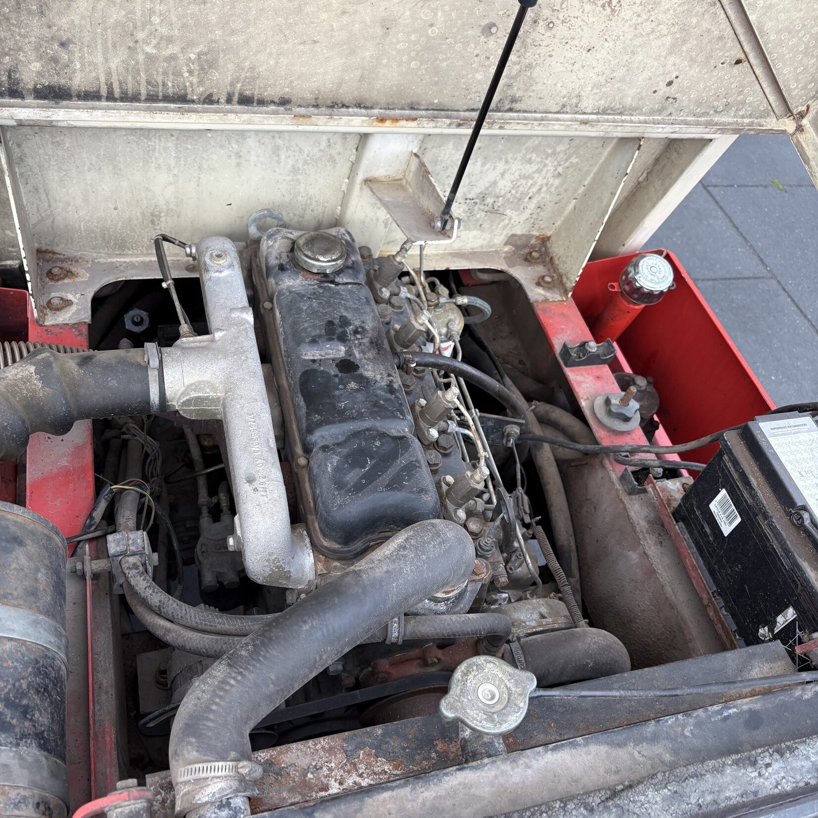 Manitou MC50CM Ruw terrein heftruck met cabine in goede staat