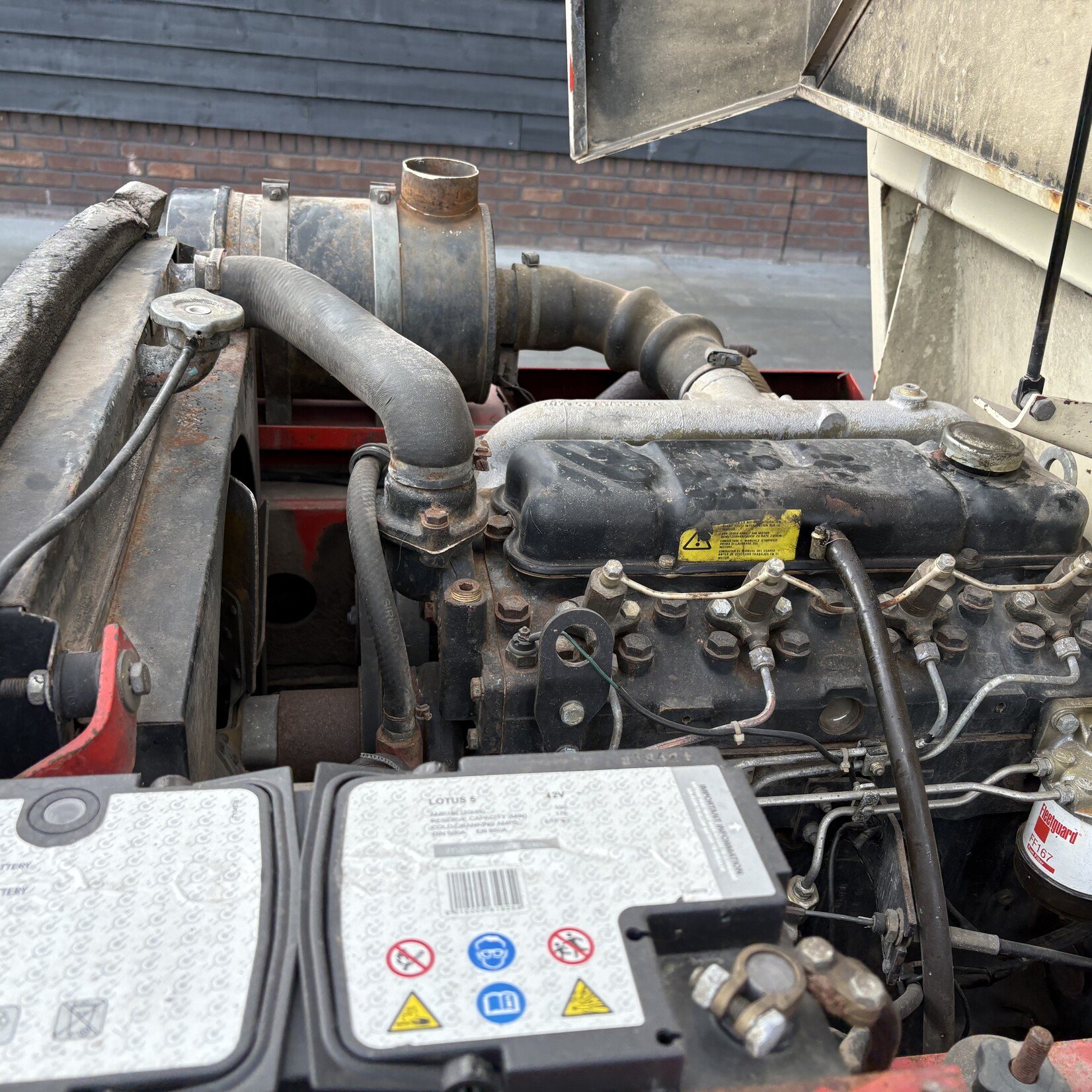 Manitou MC50CM Ruw terrein heftruck met cabine in goede staat