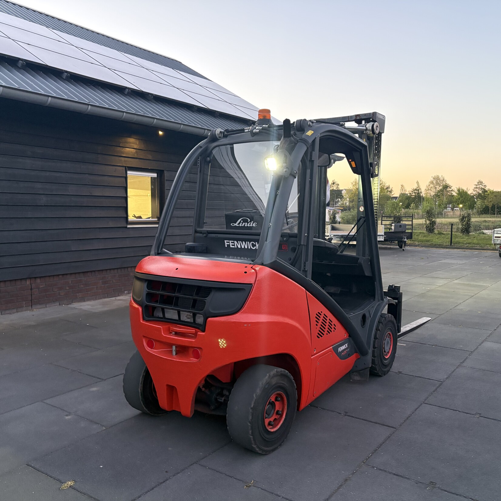Linde H20D Duplo met Side shift BJ 2015