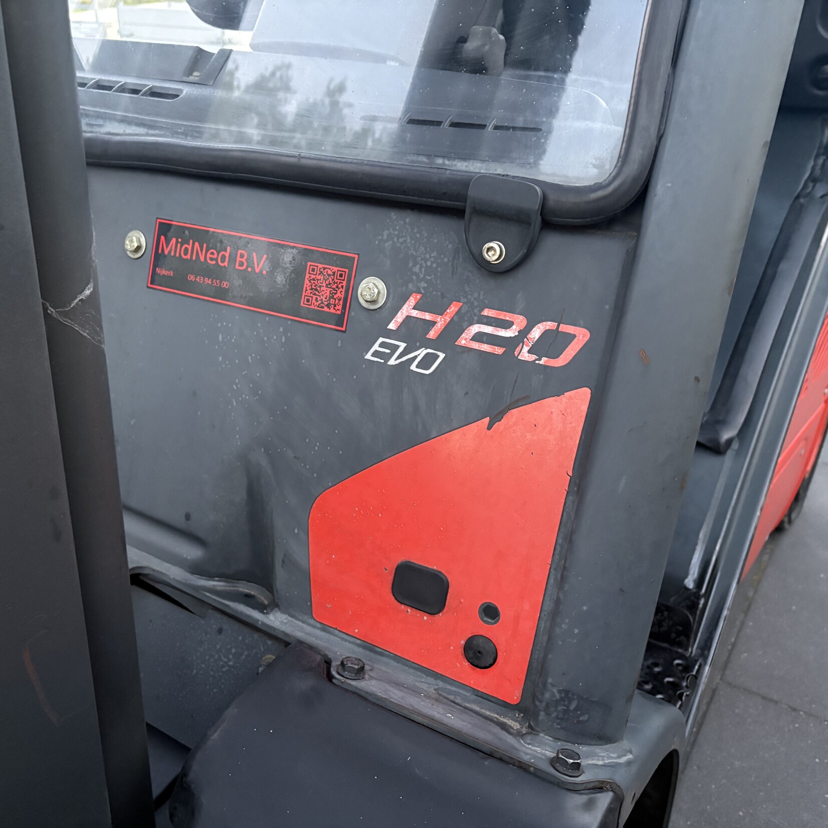 Linde H20D Duplo met Side shift BJ 2015