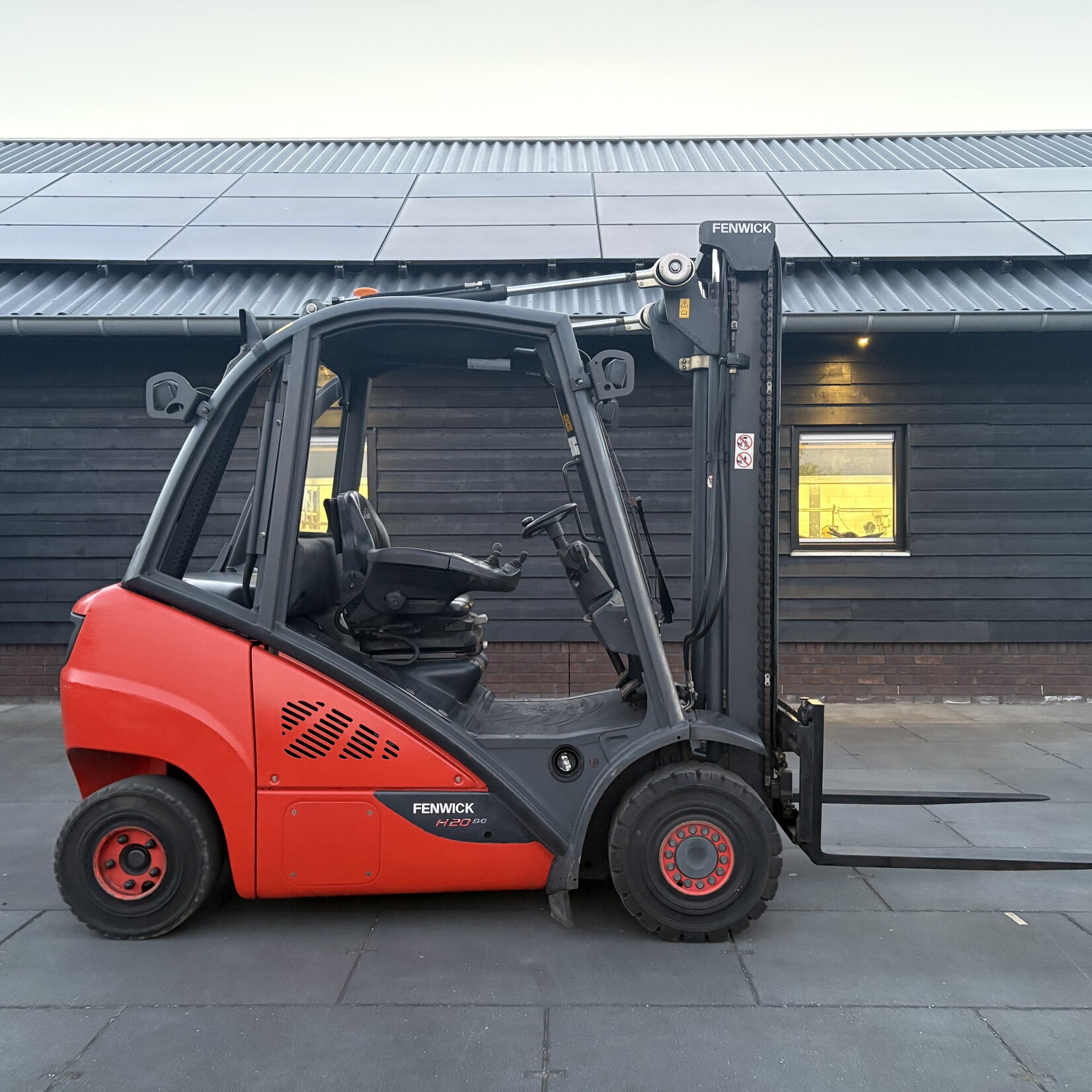 Linde H20D Duplo met Side shift BJ 2015