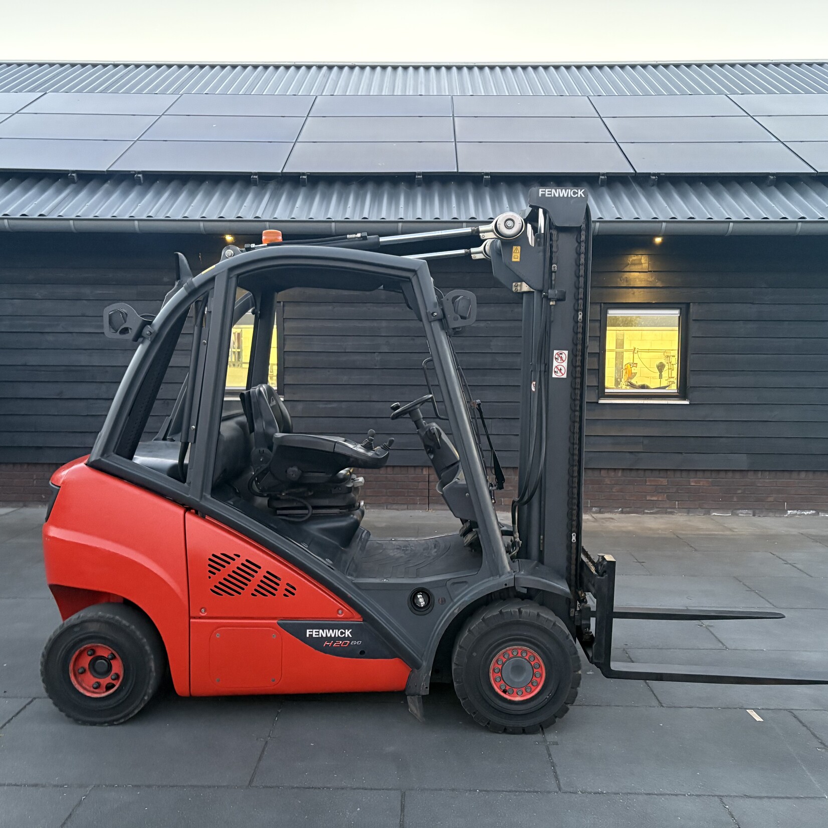 Linde H20D Duplo met Side shift BJ 2015