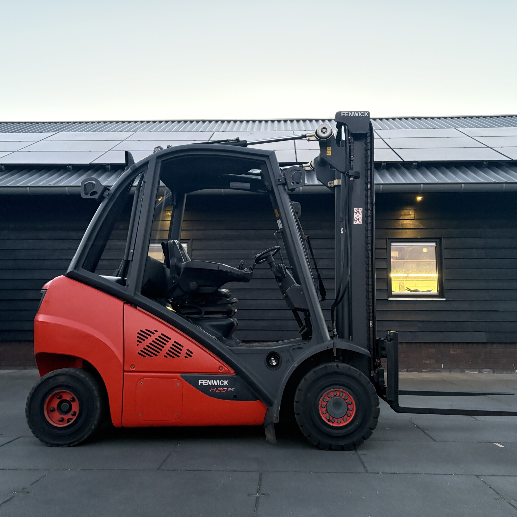 Linde H20D Duplo met Side shift BJ 2015